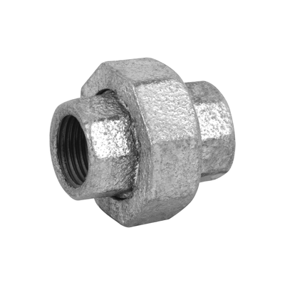Tuerca unión, acero galvanizado, 1/2"