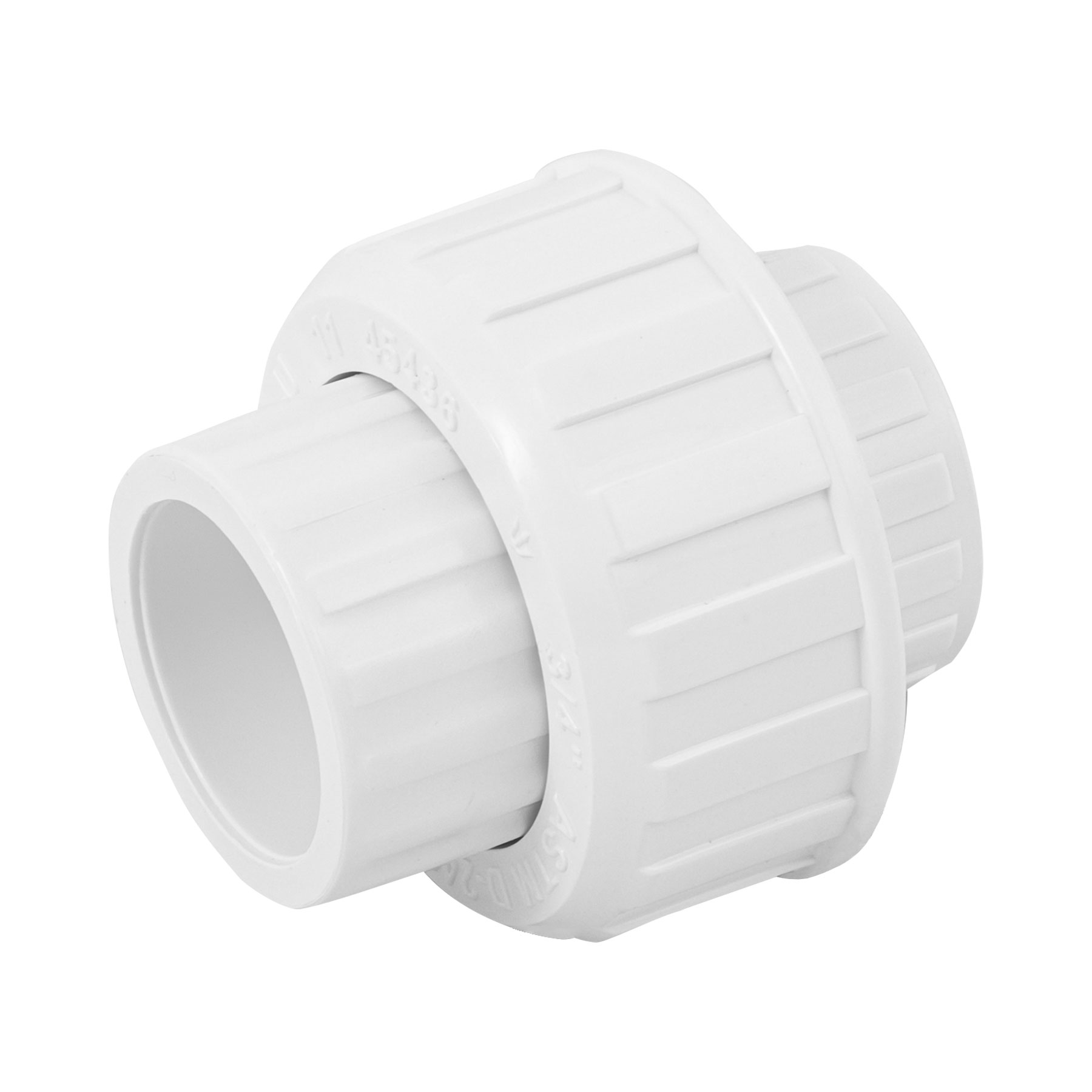 Tuerca unión lisa de PVC, 3/4"
