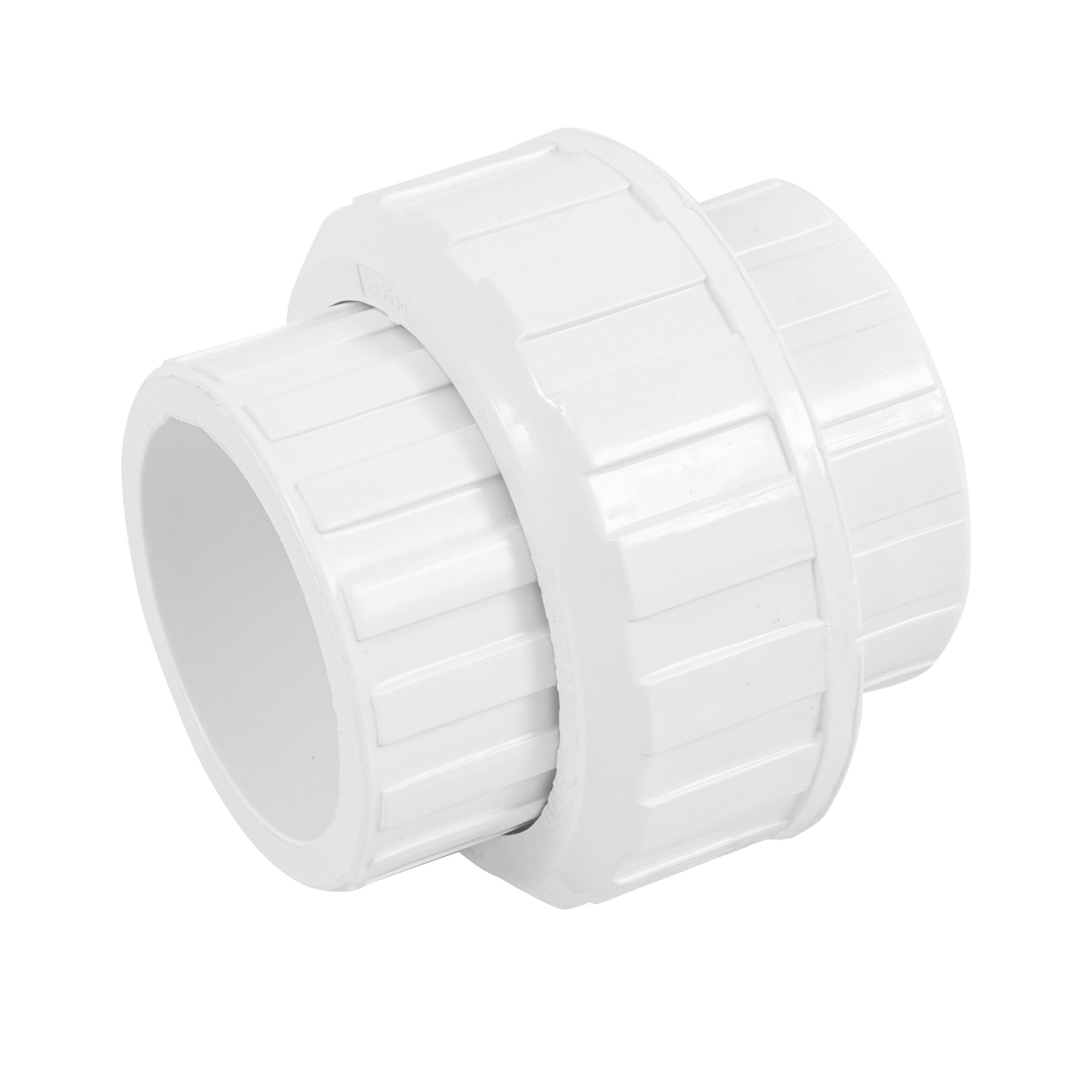 Tuerca unión lisa de PVC, 2"