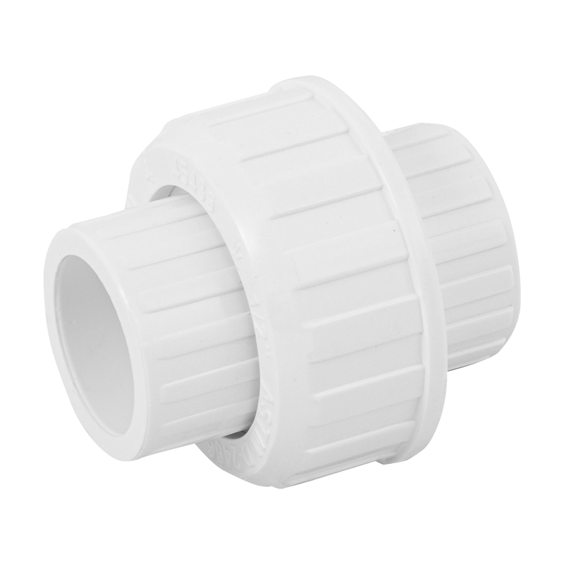 Tuerca unión lisa de PVC, 1/2"
