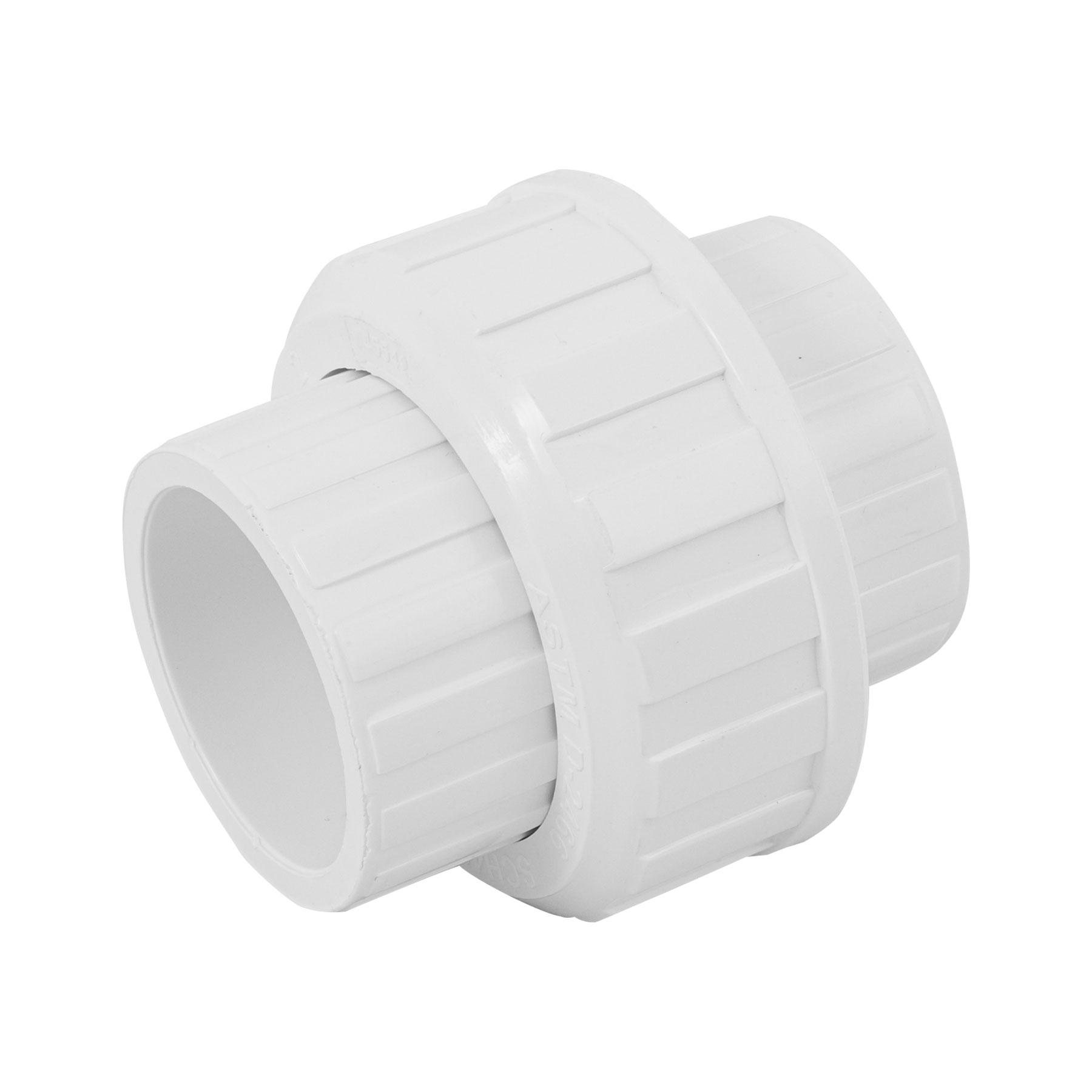 Tuerca unión lisa de PVC, 1-1/4"