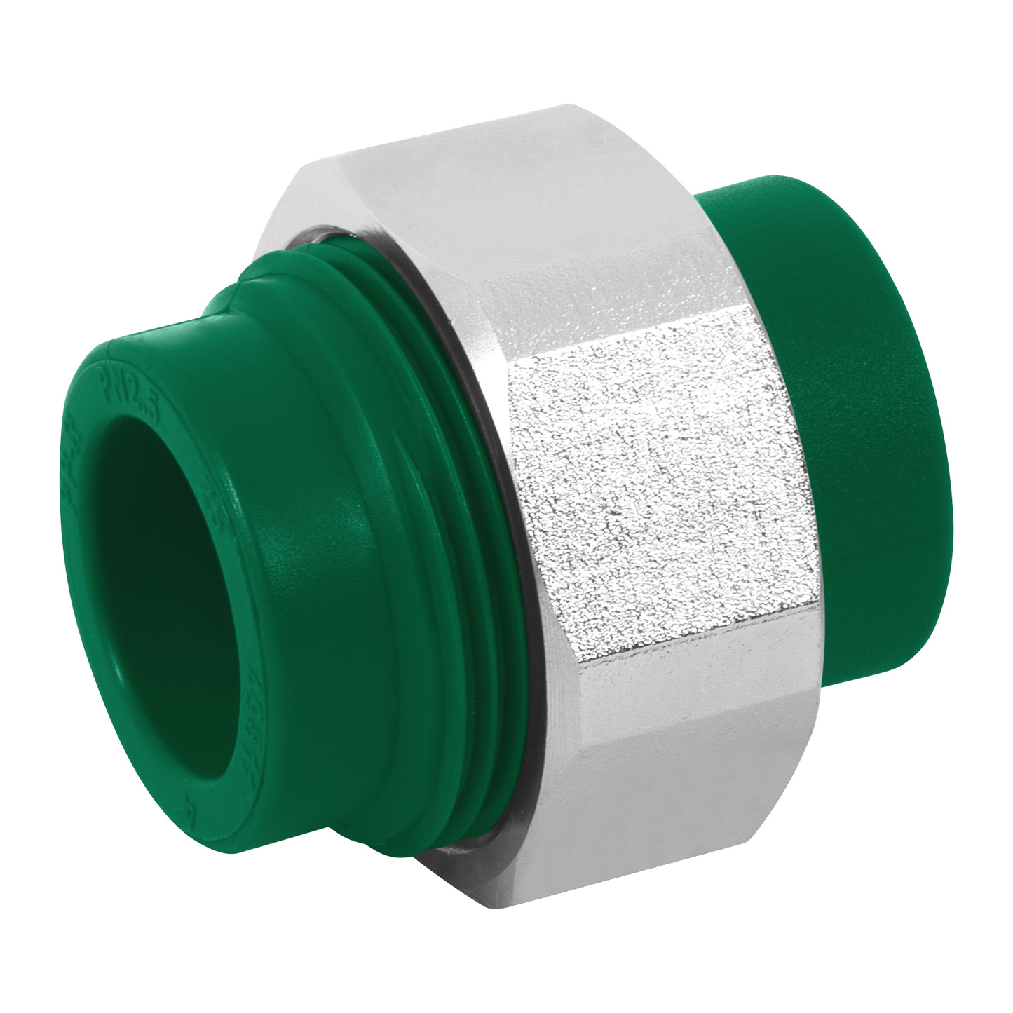 Tuerca unión de PPR, 3/4"x3/4", 25x25mm