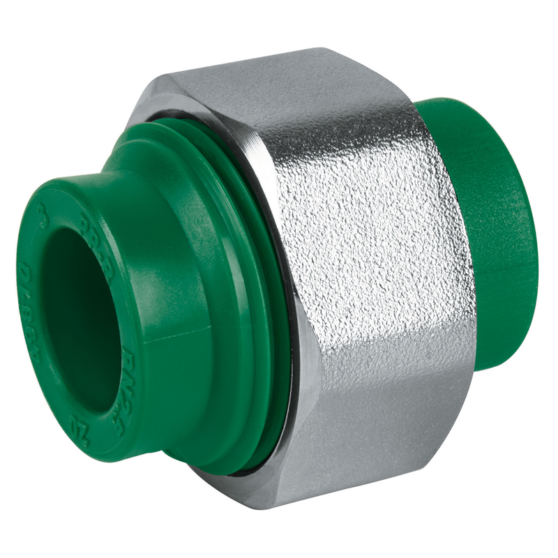 Tuerca unión de PPR, 1/2"x1/2", 20x20mm