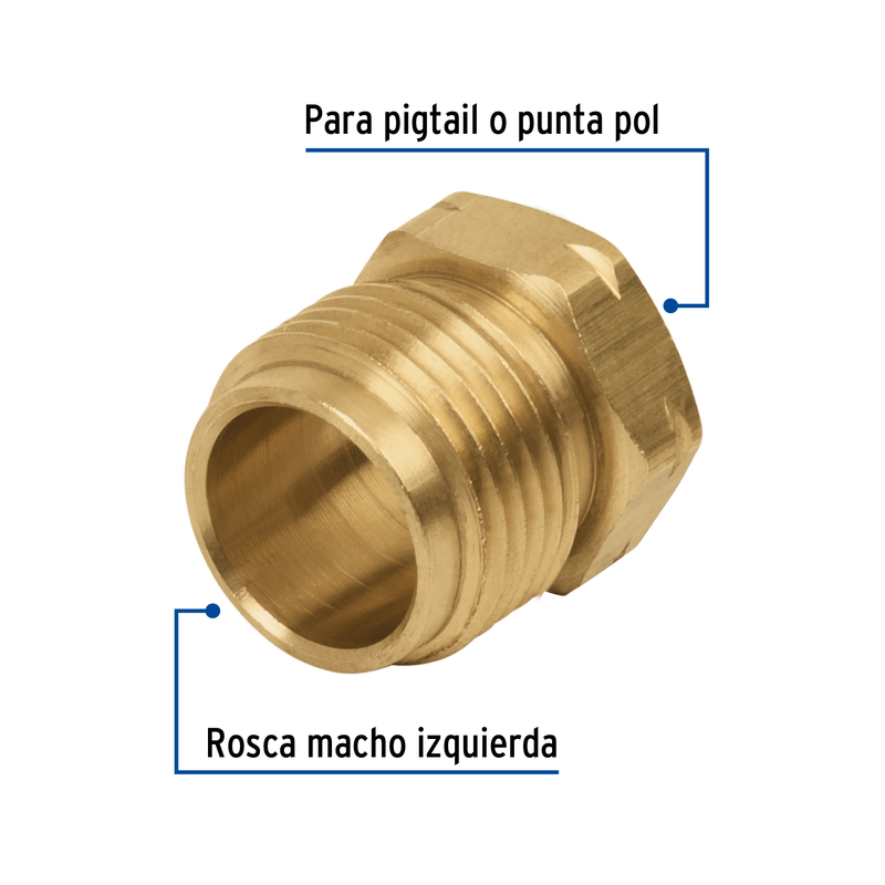 Tuerca izquierda 7/8" a granel