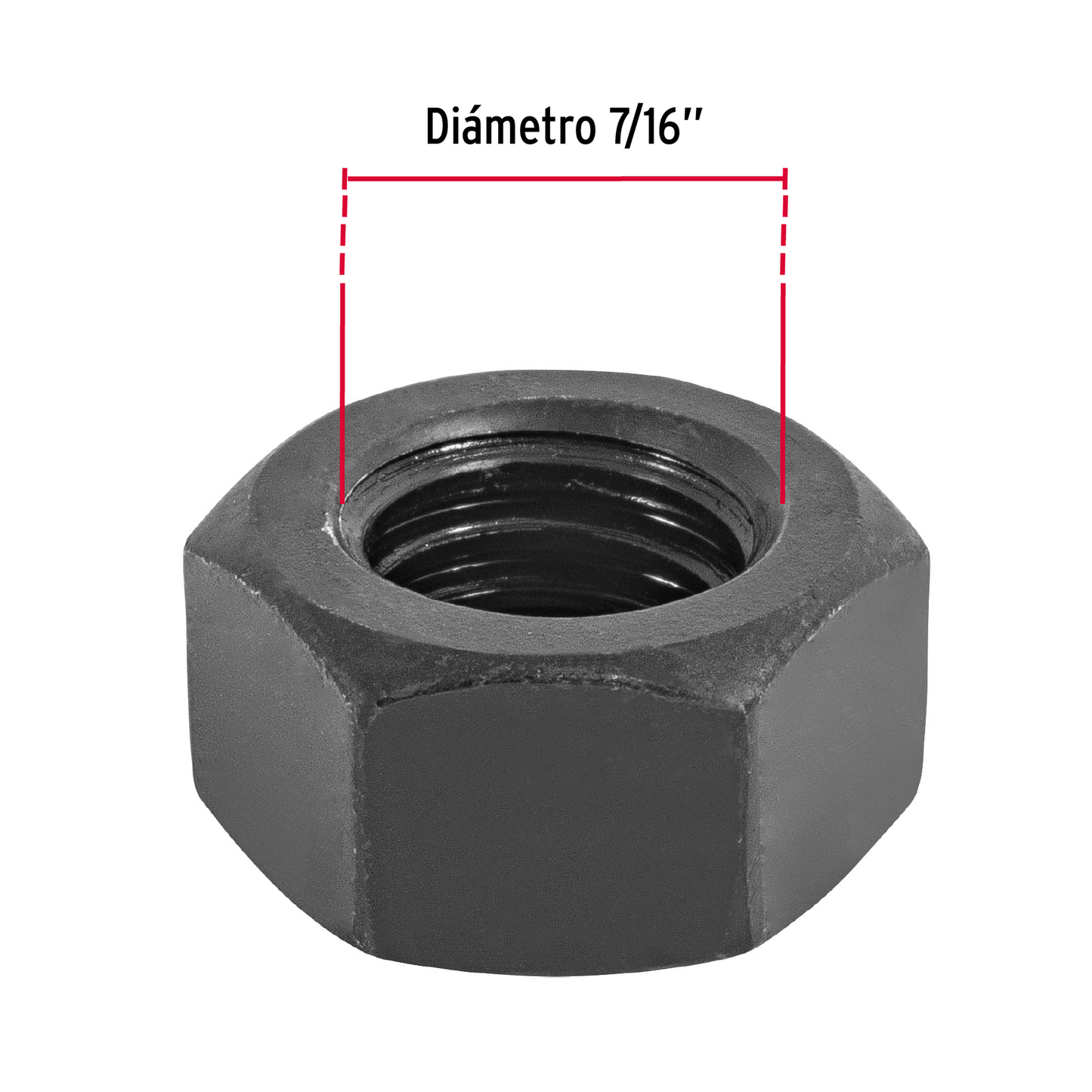 Tuerca grado 5, 7/16"