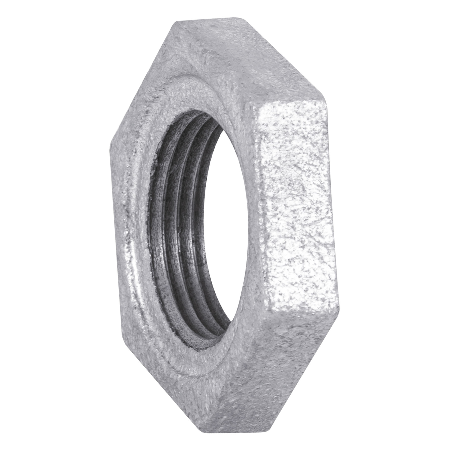 Tuerca de presión, acero galvanizado, 1"