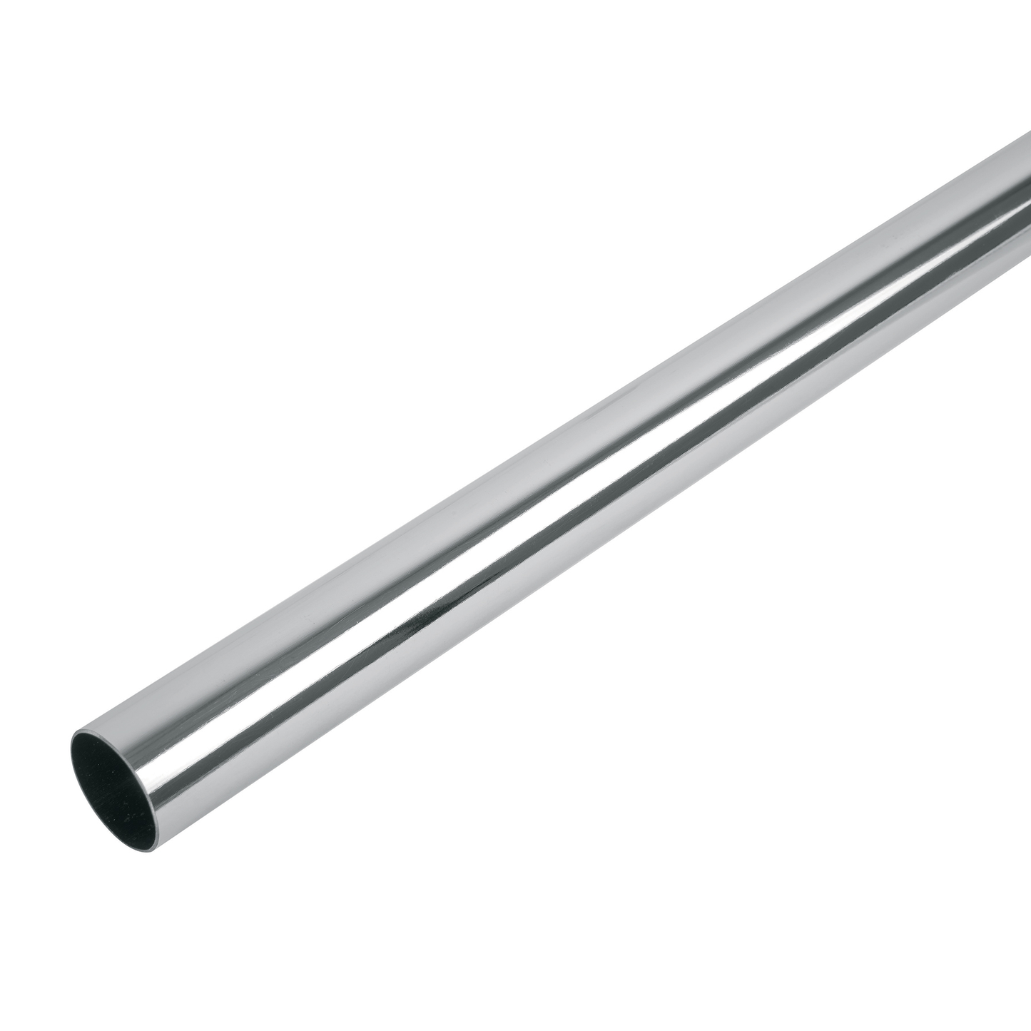 Tubo redondo cromado para closet