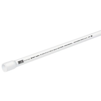 Tubo hidráulico PVC, 1/2", RD 13.5, 3 metros