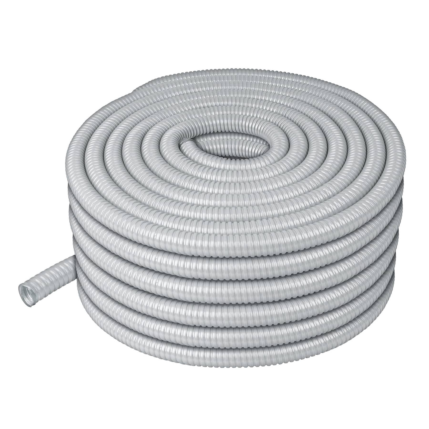 Tubo flexible recubierto de pvc 3/4", rollo 50 m, Volteck