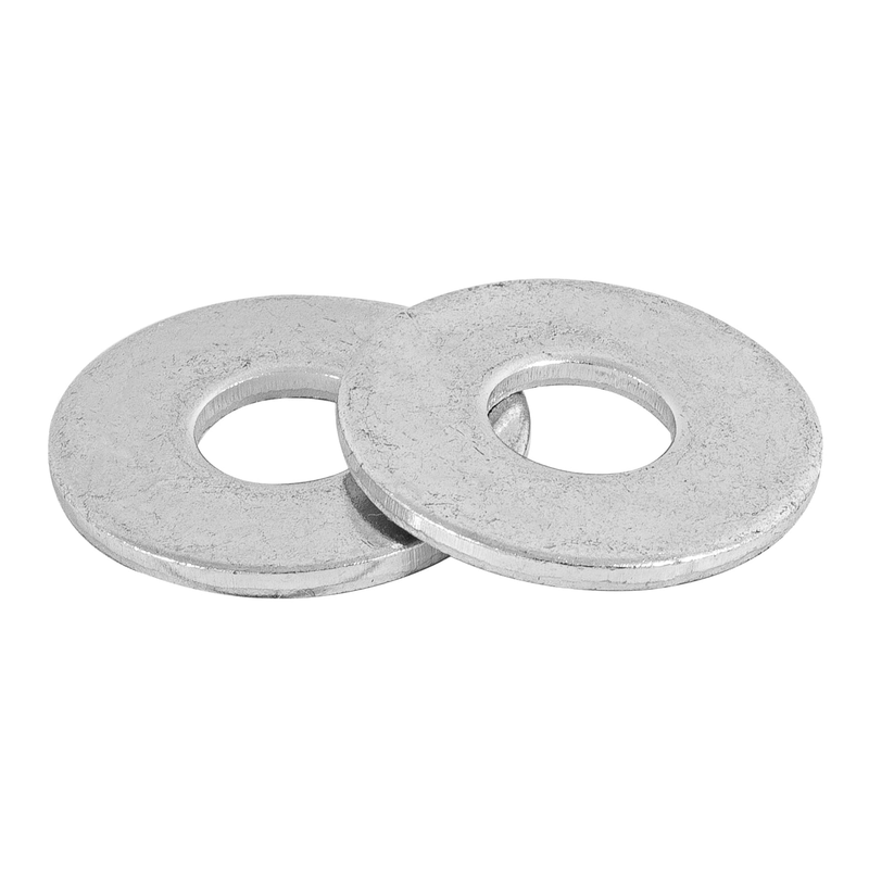 Arandela de acero galvanizado de 3/8", bolsa de 1 kg
