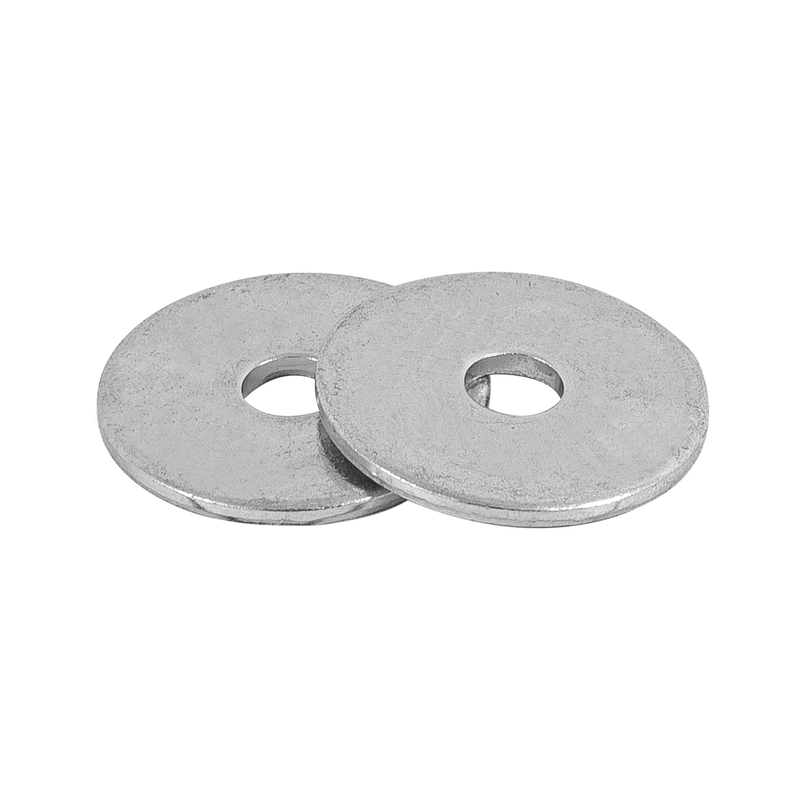 Arandela de acero galvanizado de 5/32", bolsa de 1 kg