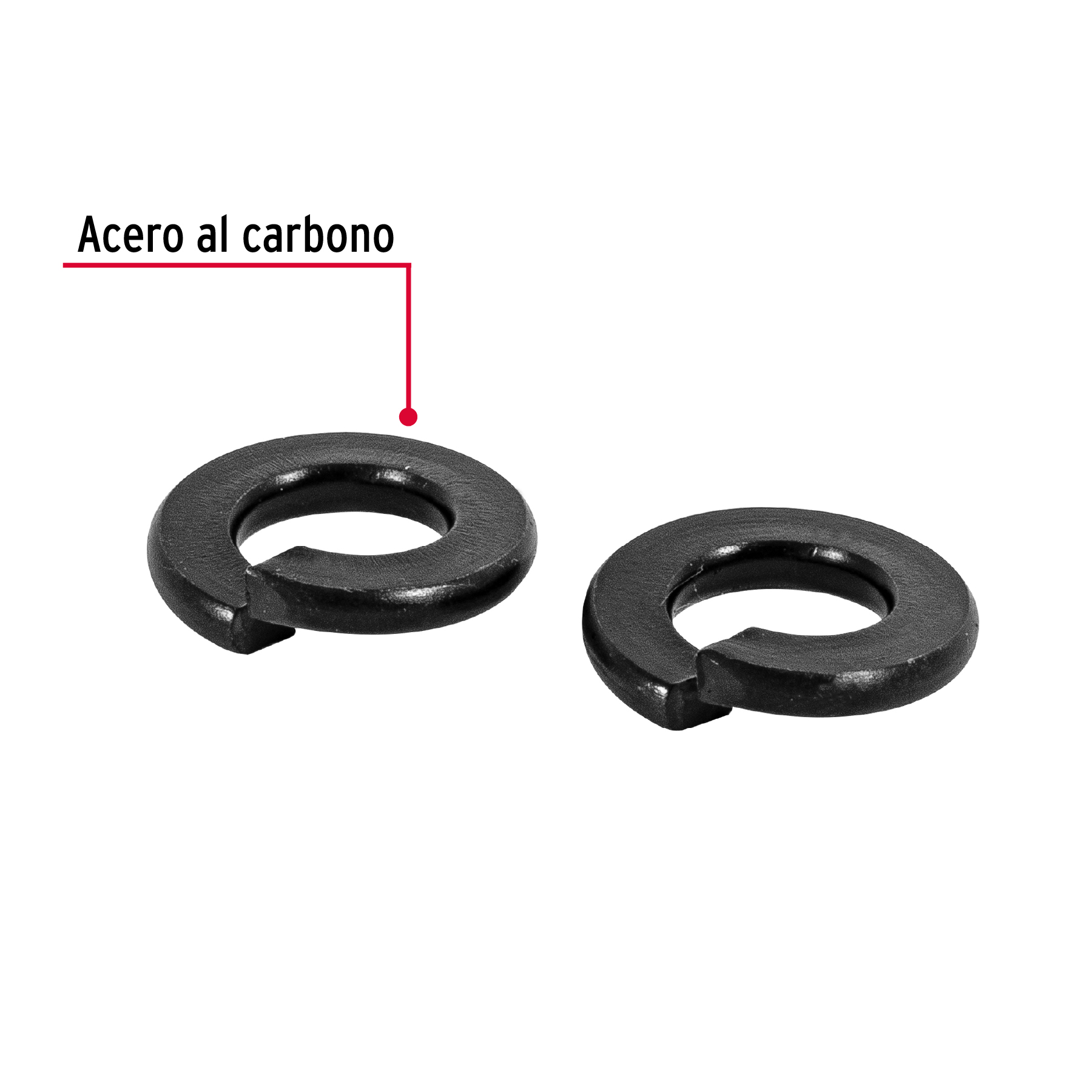 Arandela de presión, 5/16", bolsa 150 piezas