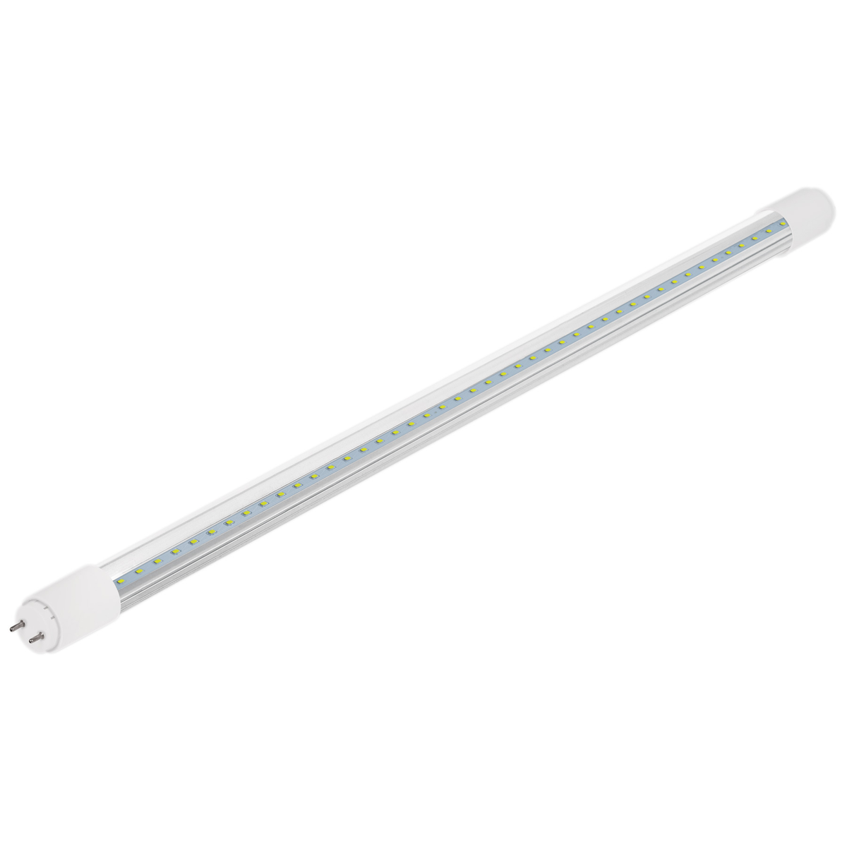 Tubo de LED T8, pantalla vidrio, base G13, 9 W, 60 cm