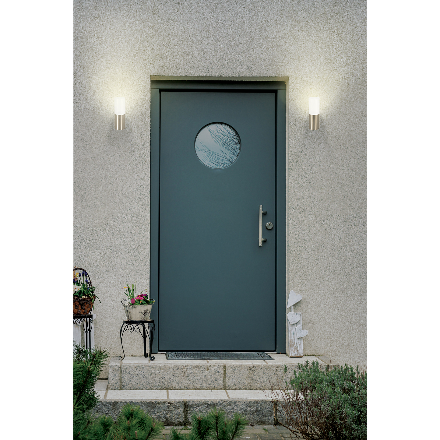 Arbotante decorativo de LED, 1 spot, 5 W, 350 lm