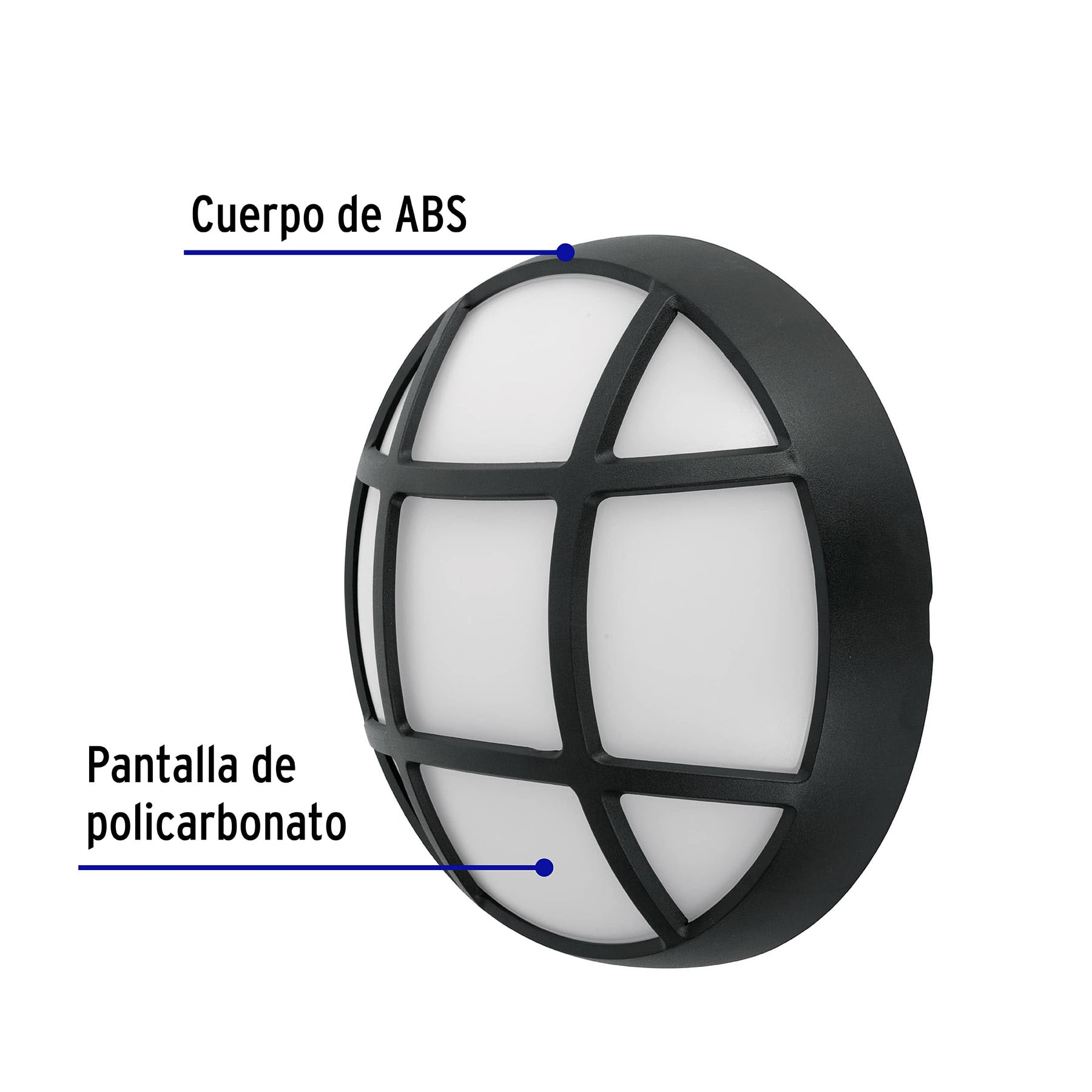 Arbotante decorativo de LED, 14 W, 850 lm