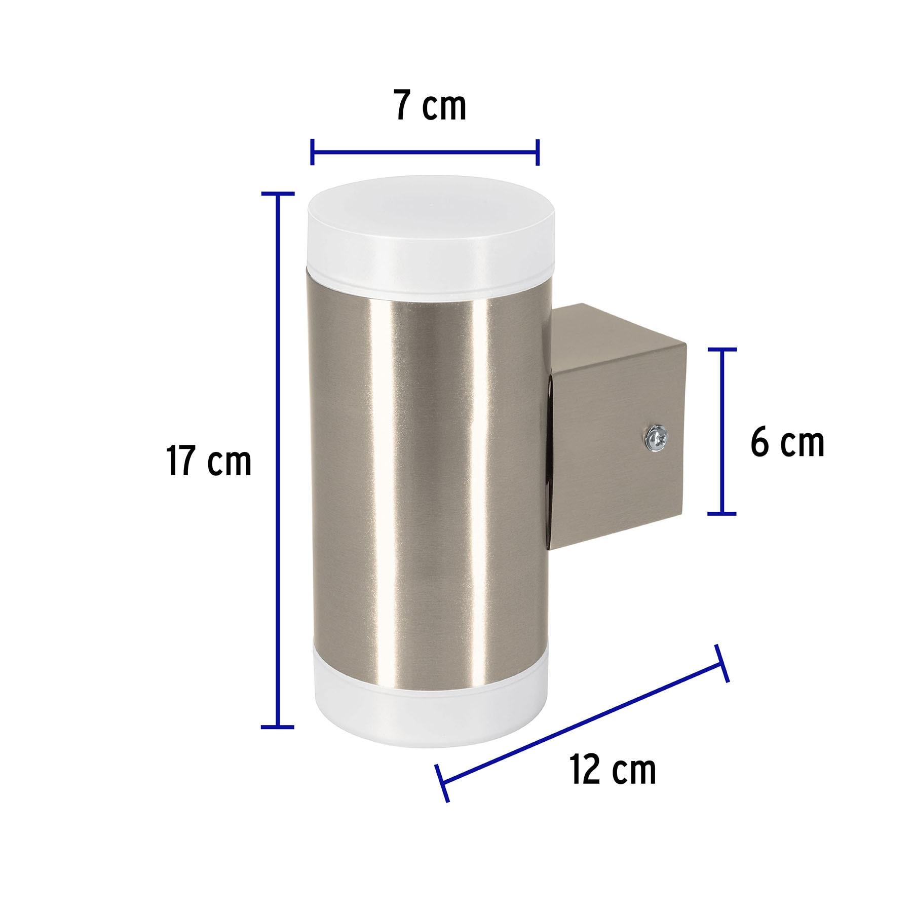 Arbotante decorativo de LED, 2 spots, 10 W, 650 lm