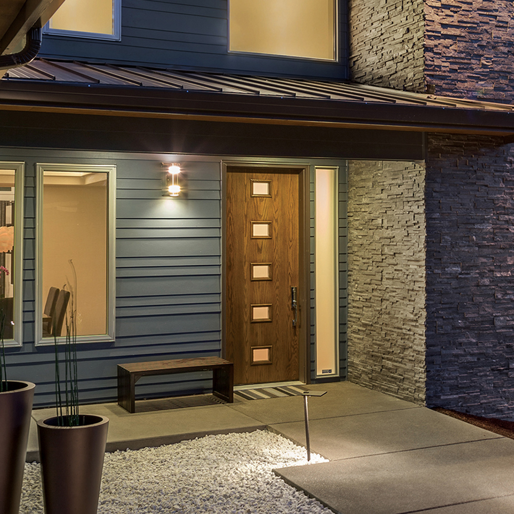 Arbotante decorativo de LED, 2 spots, 10 W, 650 lm