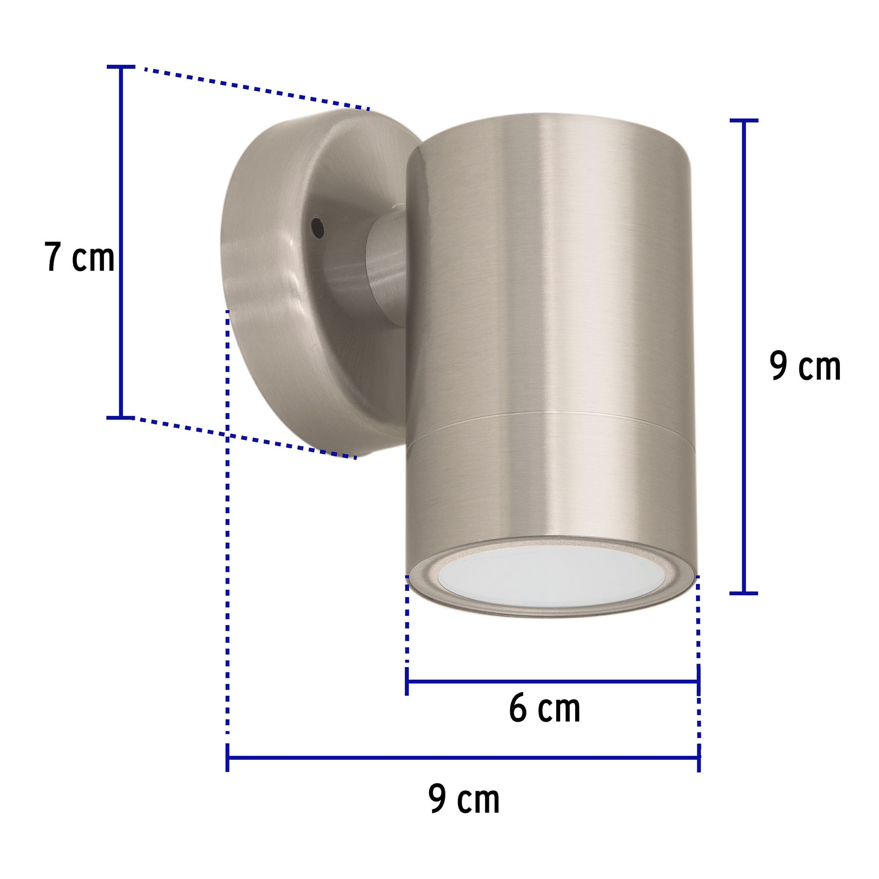 Arbotante exterior de acento, 1 spot, LED, 5 W