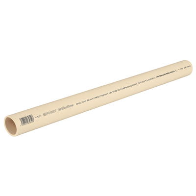 Tubo CPVC, 1-1/2", 3 metros