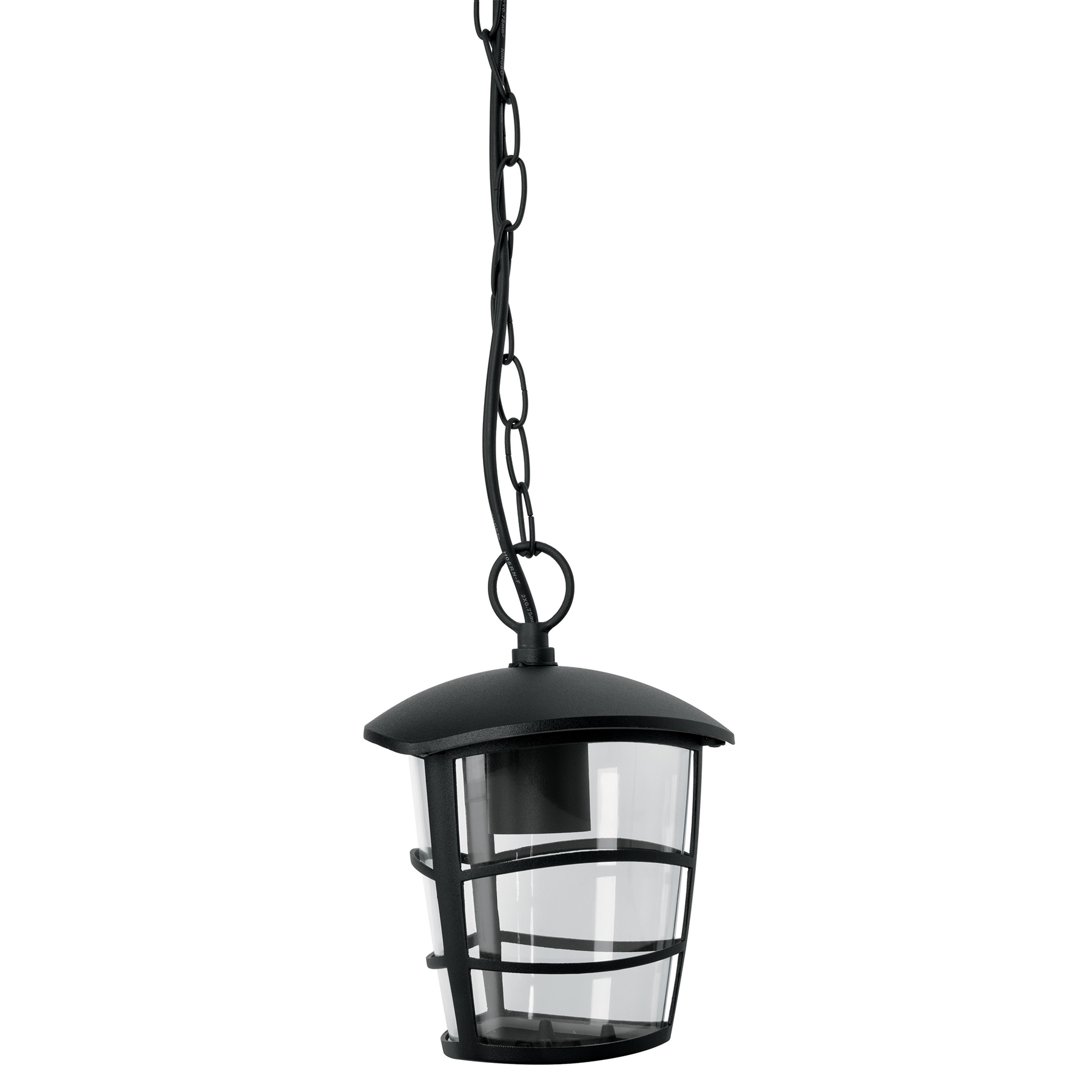 Arbotante farol colgante, diseño moderno,lámpara no incluida