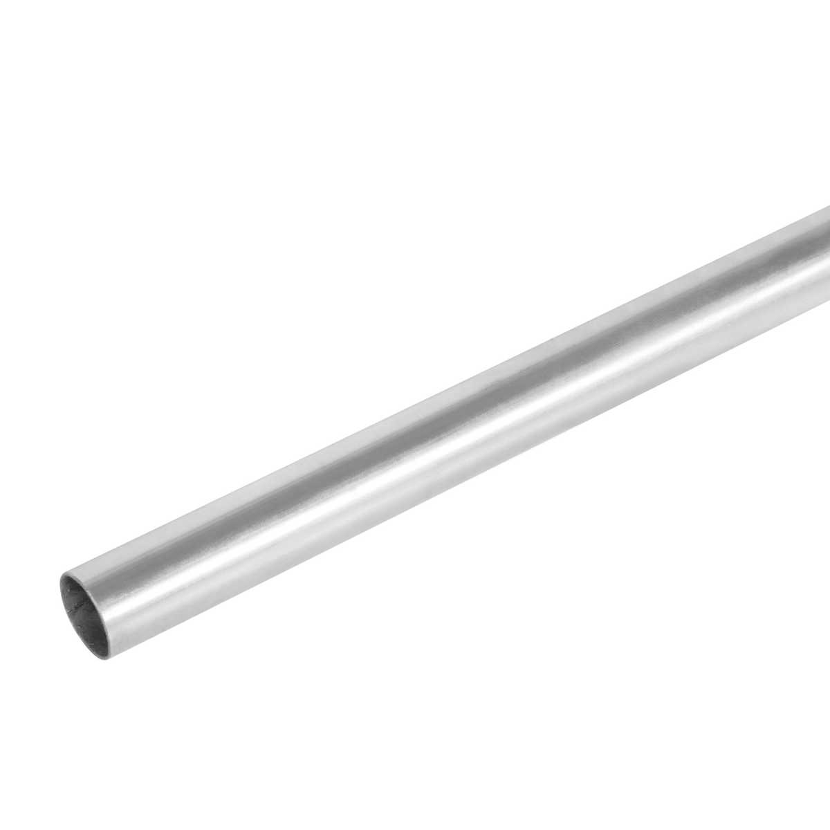 Tubo 1/2" de acero galvanizado 3 m, para pared delgada