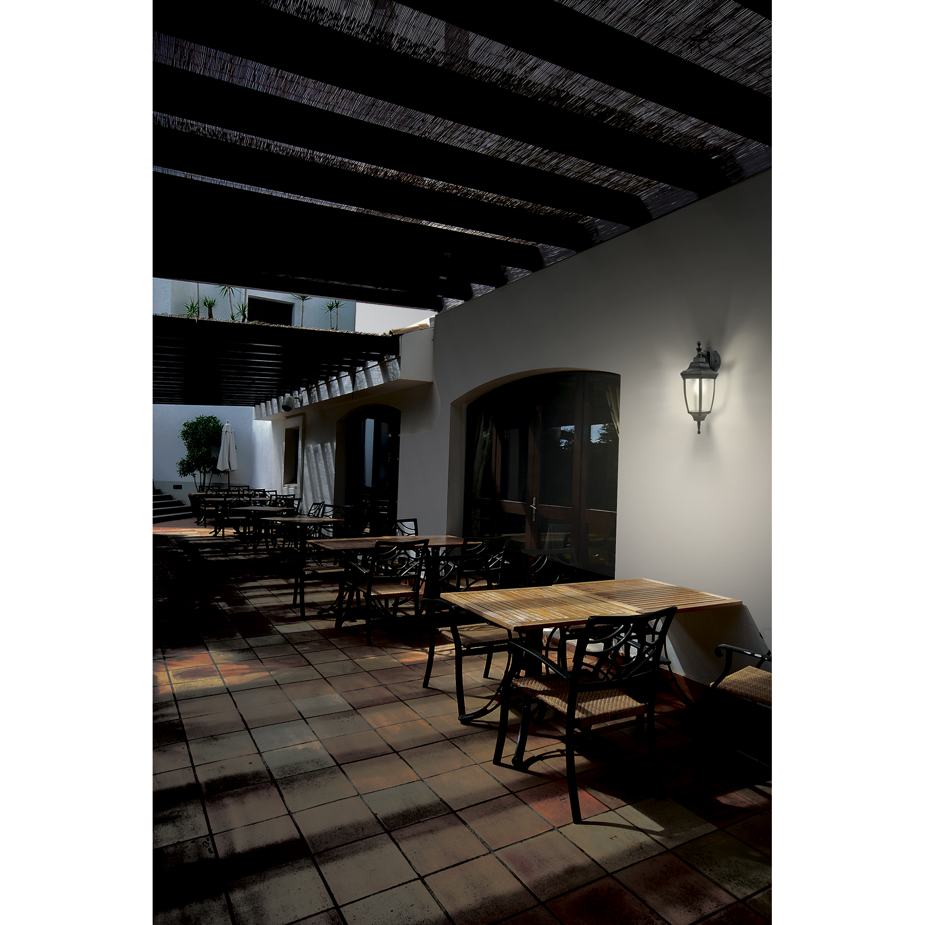 Arbotante farol suspendido de LED, 340 Lm