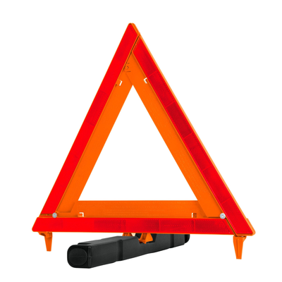 Triángulo de seguridad, de plástico, 43.5 cm