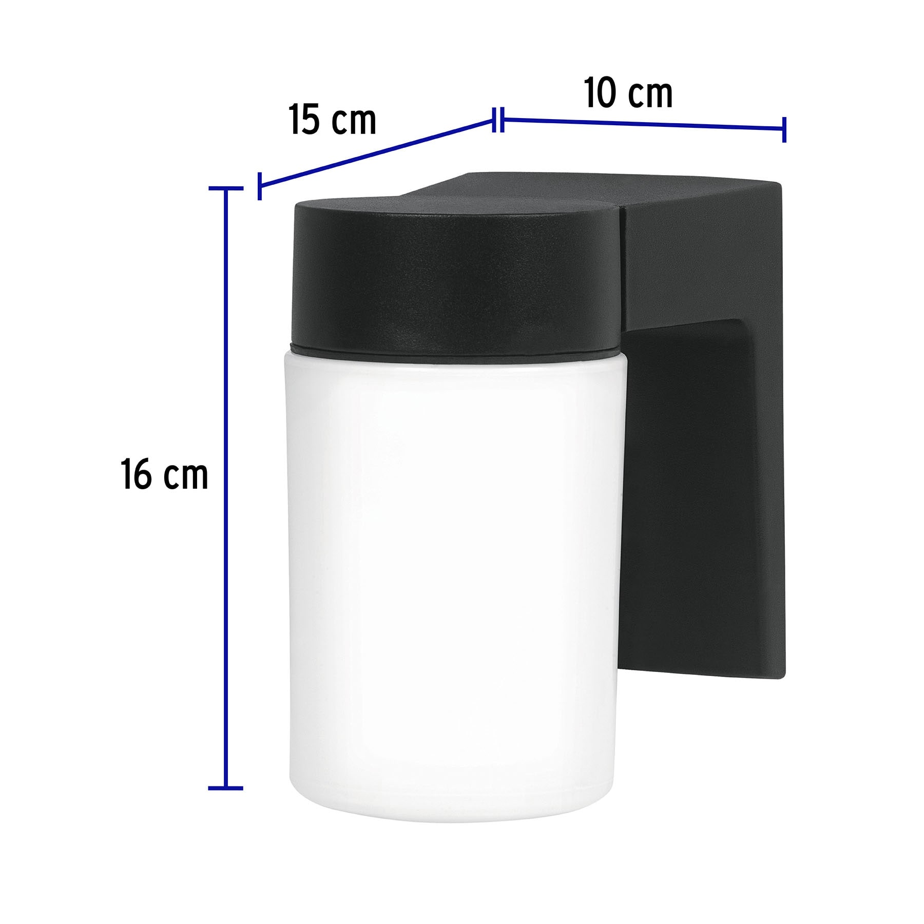 Arbotante tipo vaso, 1XE26 