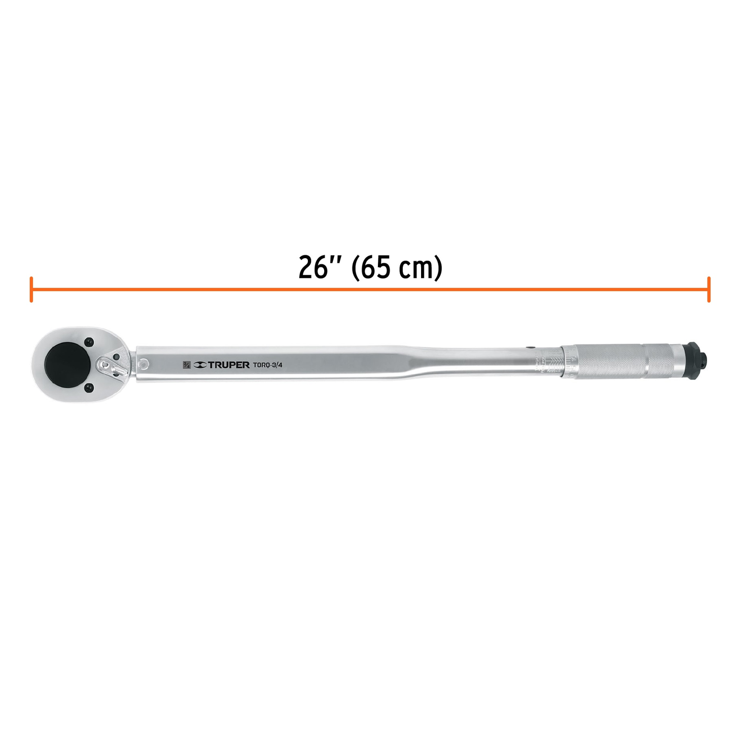 Torquímetro de trueno, dos lecturas, para dados cuadro 3/4"