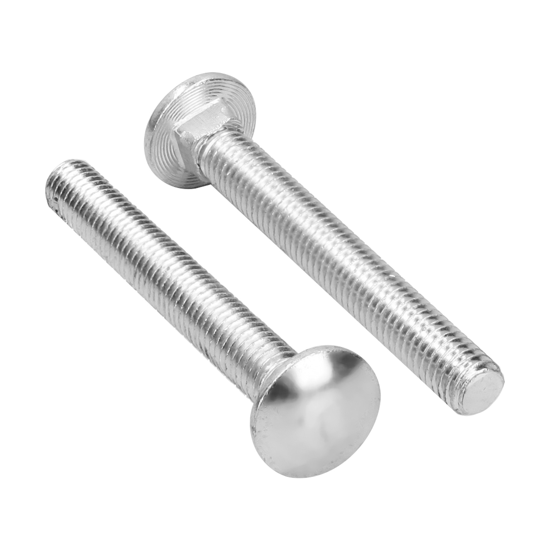 Tornillo tipo coche, galvanizado, 7/16 X 3-1/2", 20 piezas
