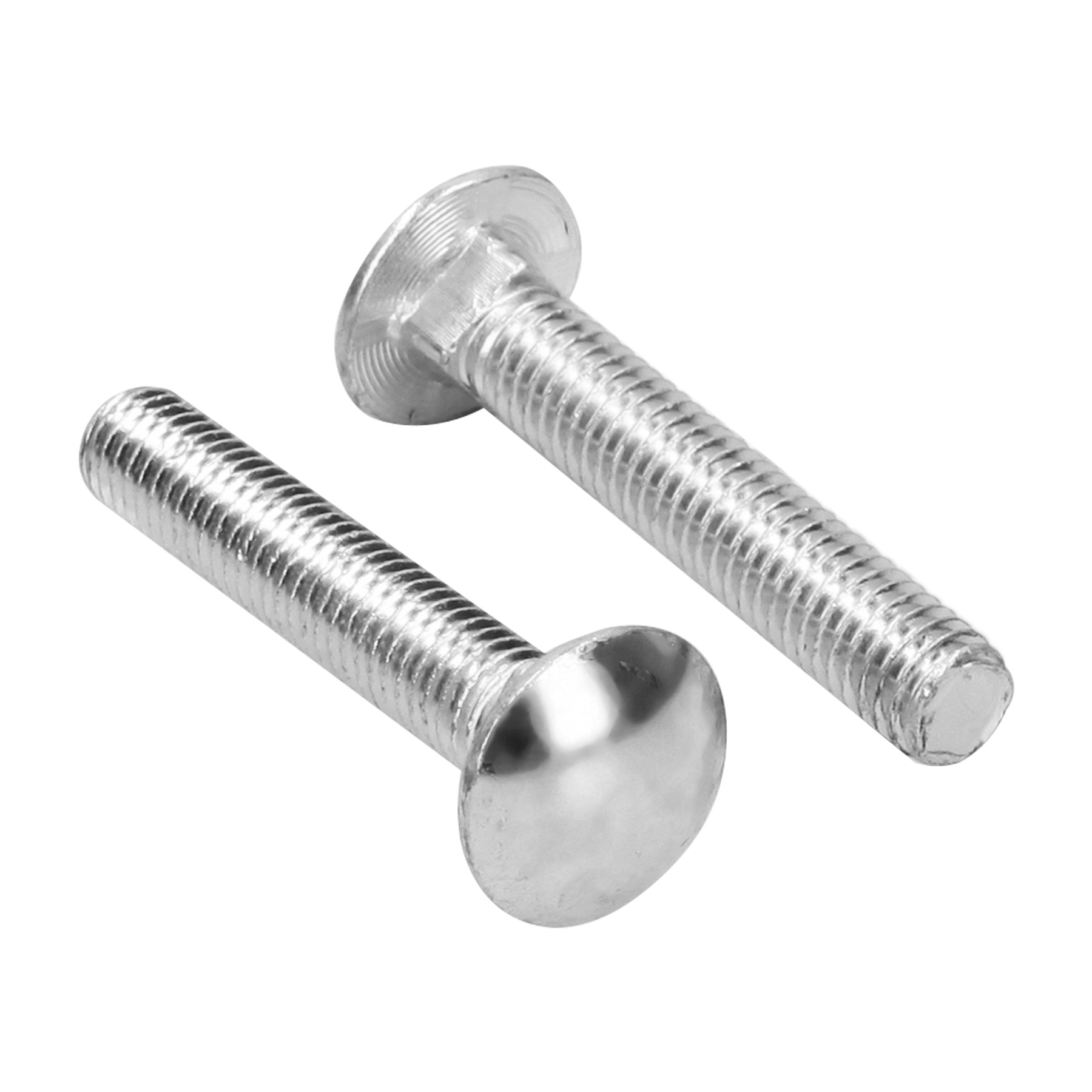 Tornillo tipo coche, galvanizado, 7/16 X 2-1/2", 30 piezas
