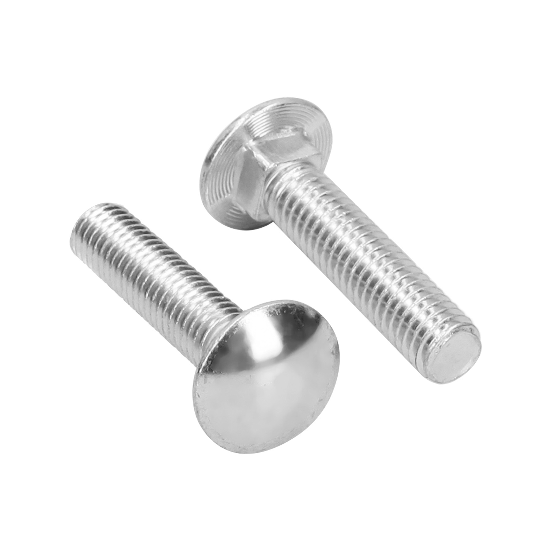 Tornillo tipo coche, galvanizado, 7/16 X 2", 40 piezas
