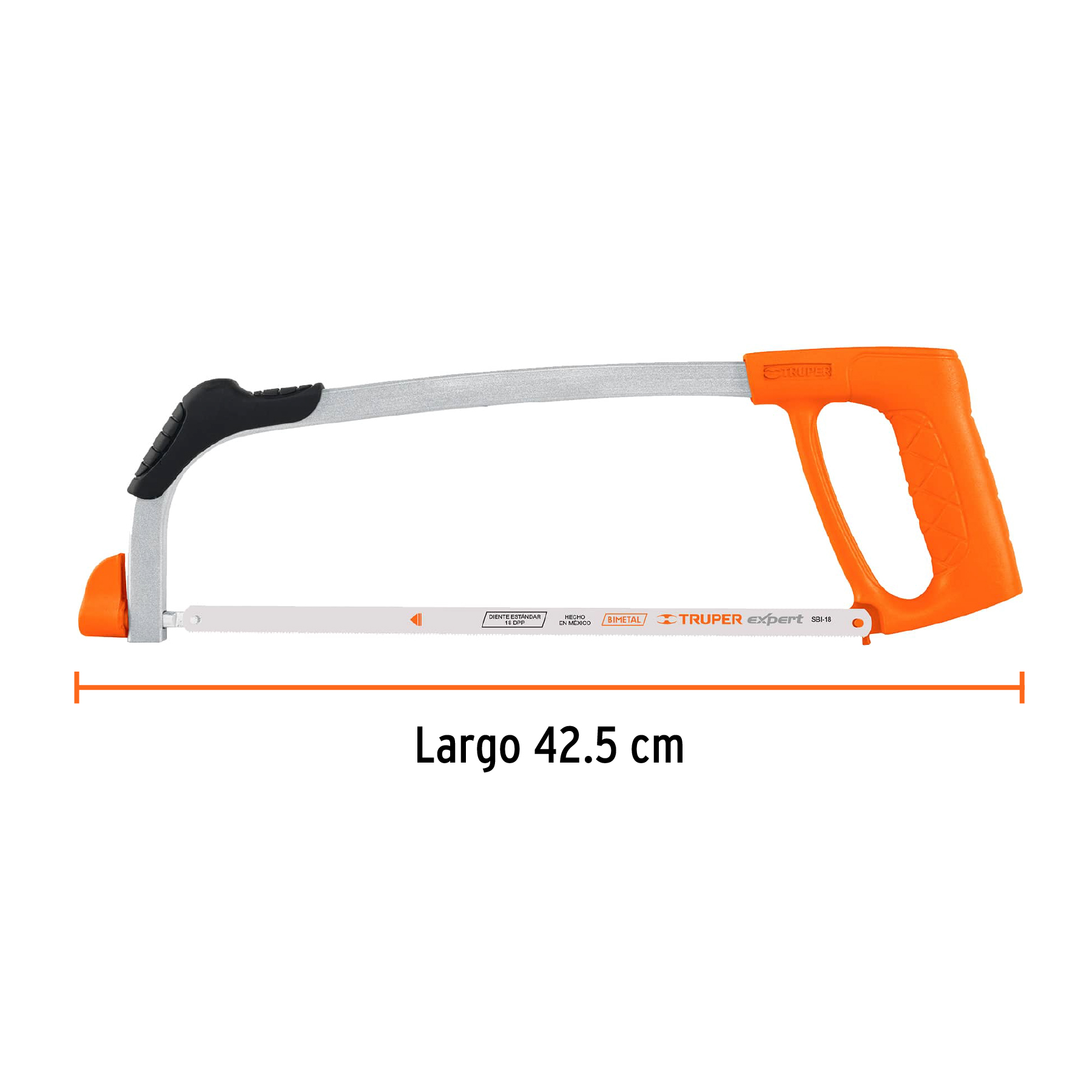 Arco profesional tubular para segueta 12"