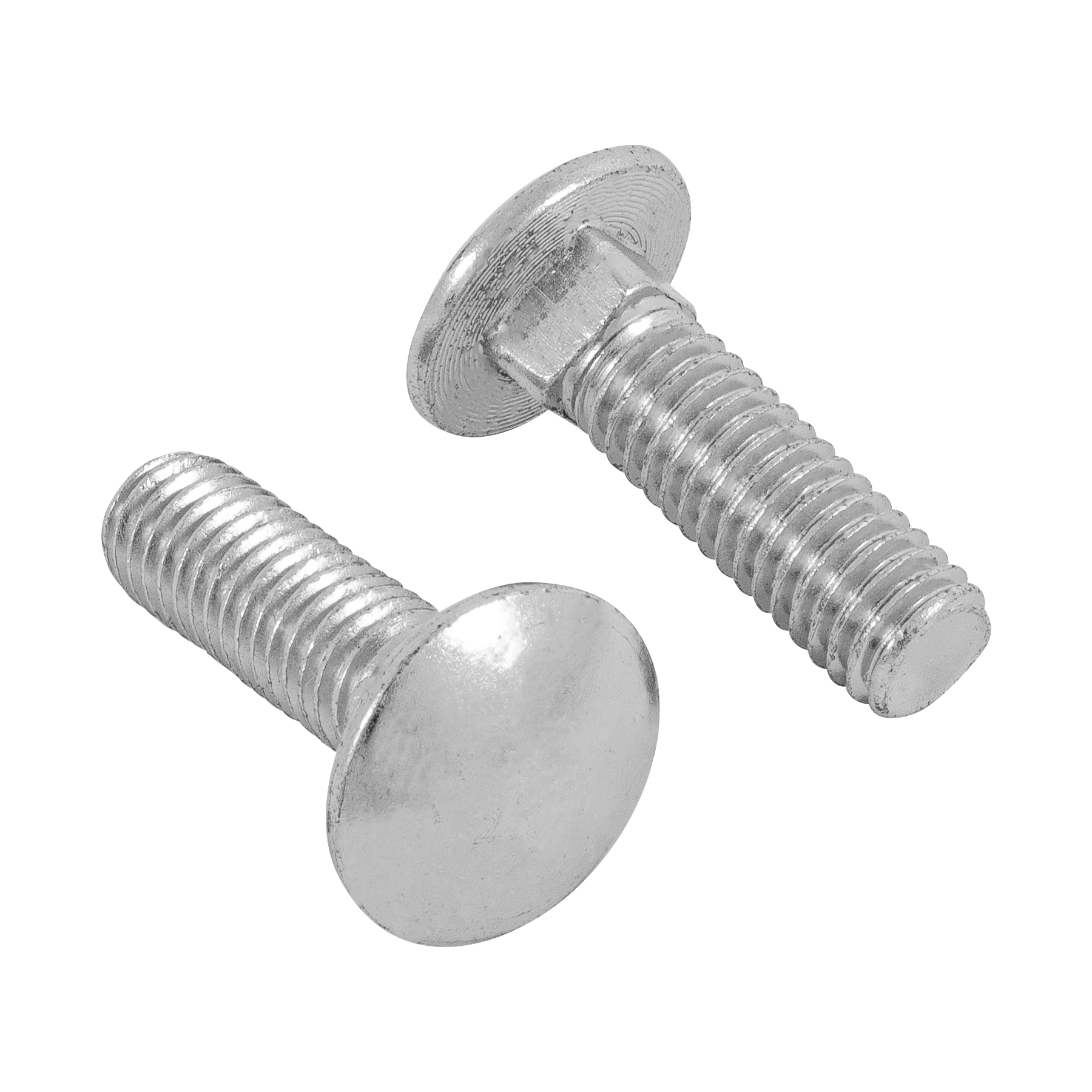 Tornillo tipo coche, galvanizado, 7/16 X 1-1/2", 50 piezas