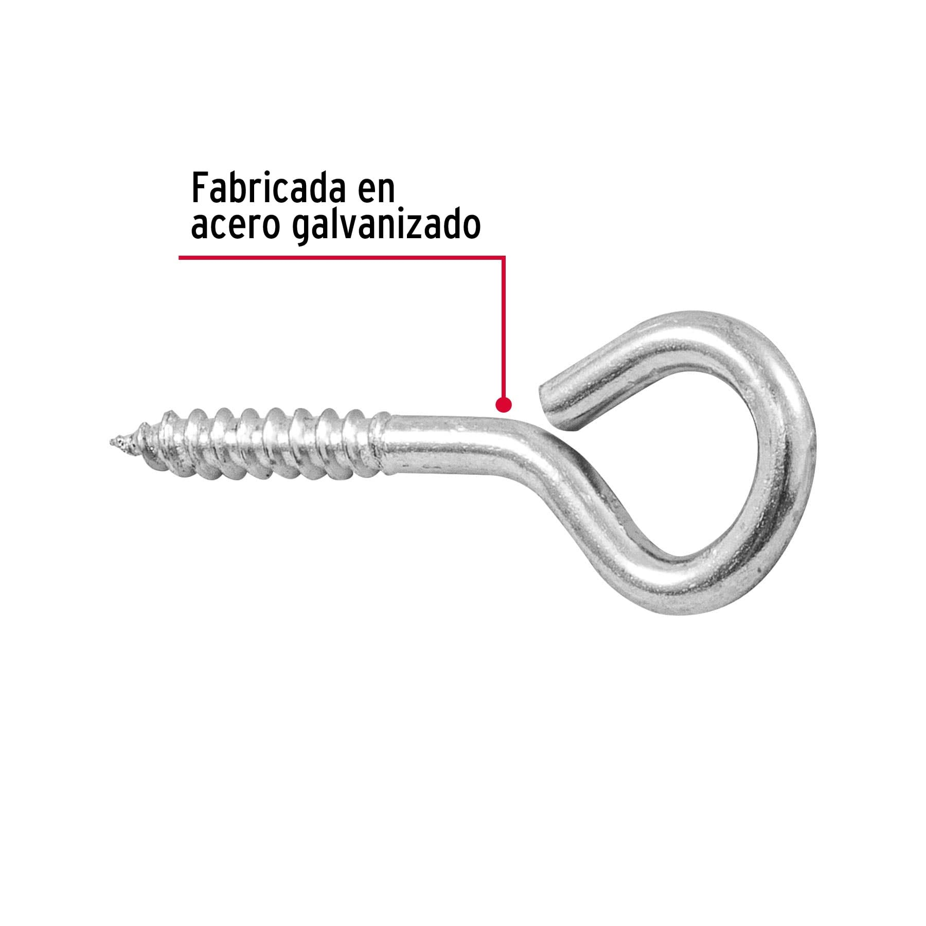 Armella 20 x 70, cerrada, caja con 144 pzas