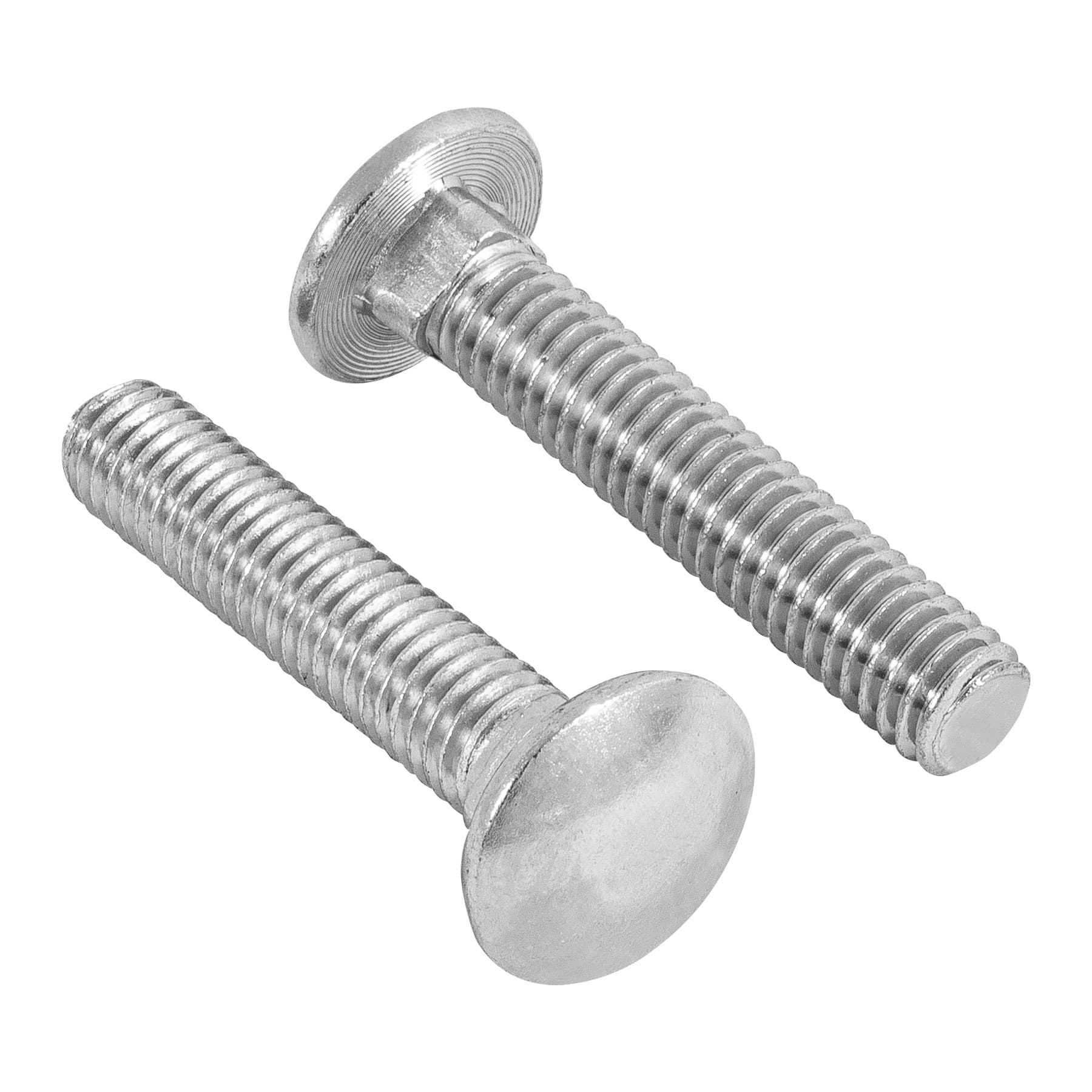 Tornillo tipo coche, galvanizado, 3/8 X 2", 60 piezas