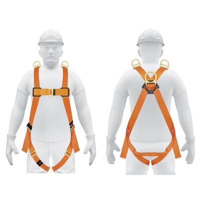 Arnés de cuerpo completo, 3 anillos, rescate