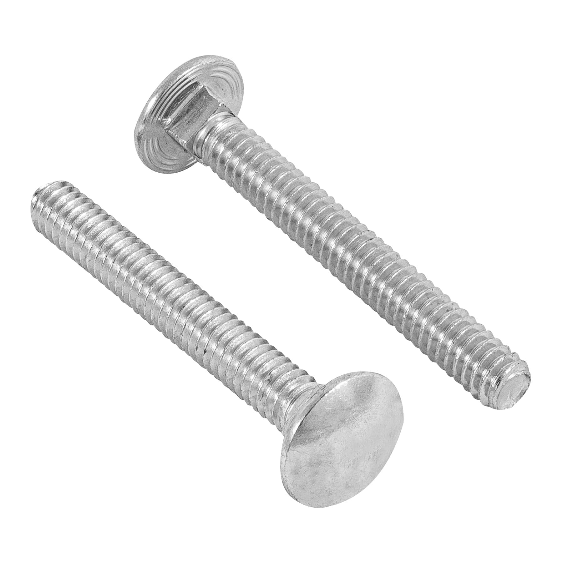 Tornillo tipo coche, galvanizado, 1/4 X 2", 60 piezas
