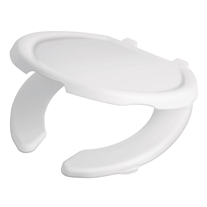 Asiento económico para WC, 35 cm, blanco