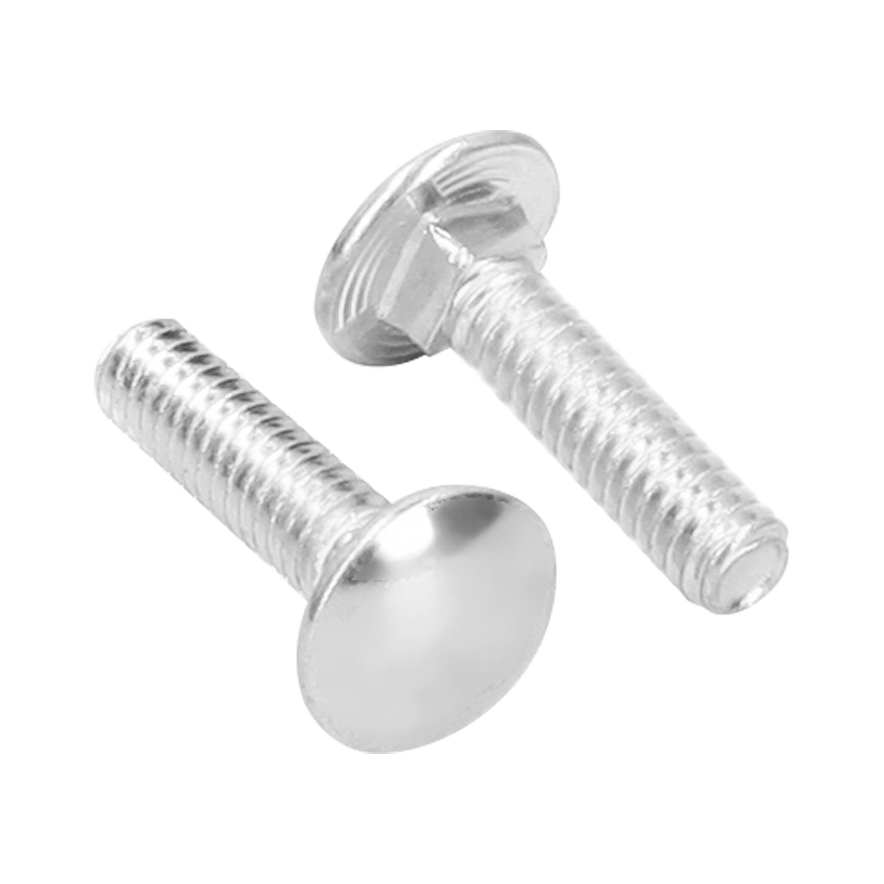 Tornillo tipo coche, galvanizado, 1/4 X 1", 100 piezas