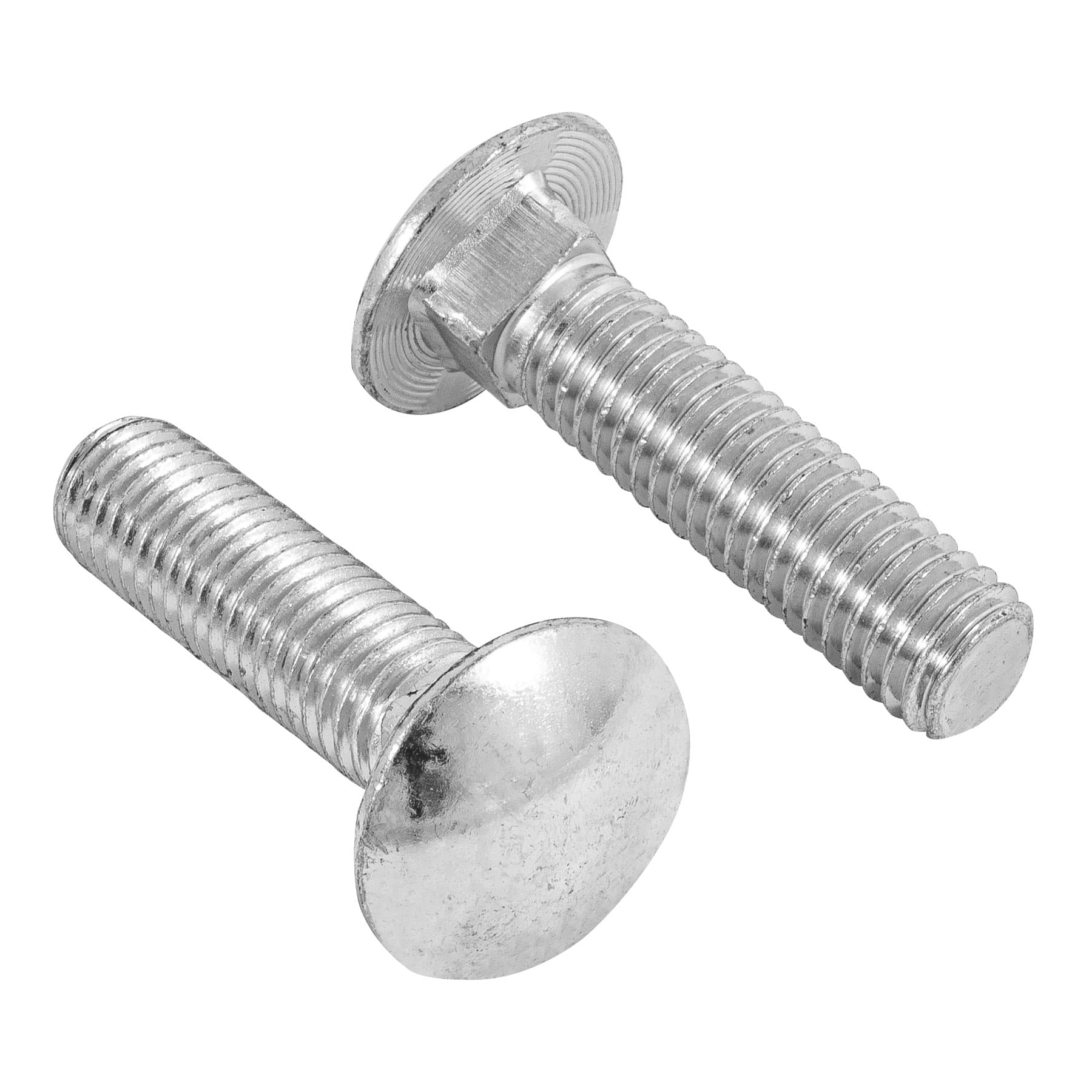Tornillo tipo coche, galvanizado, 1/2 X 2", 30 piezas