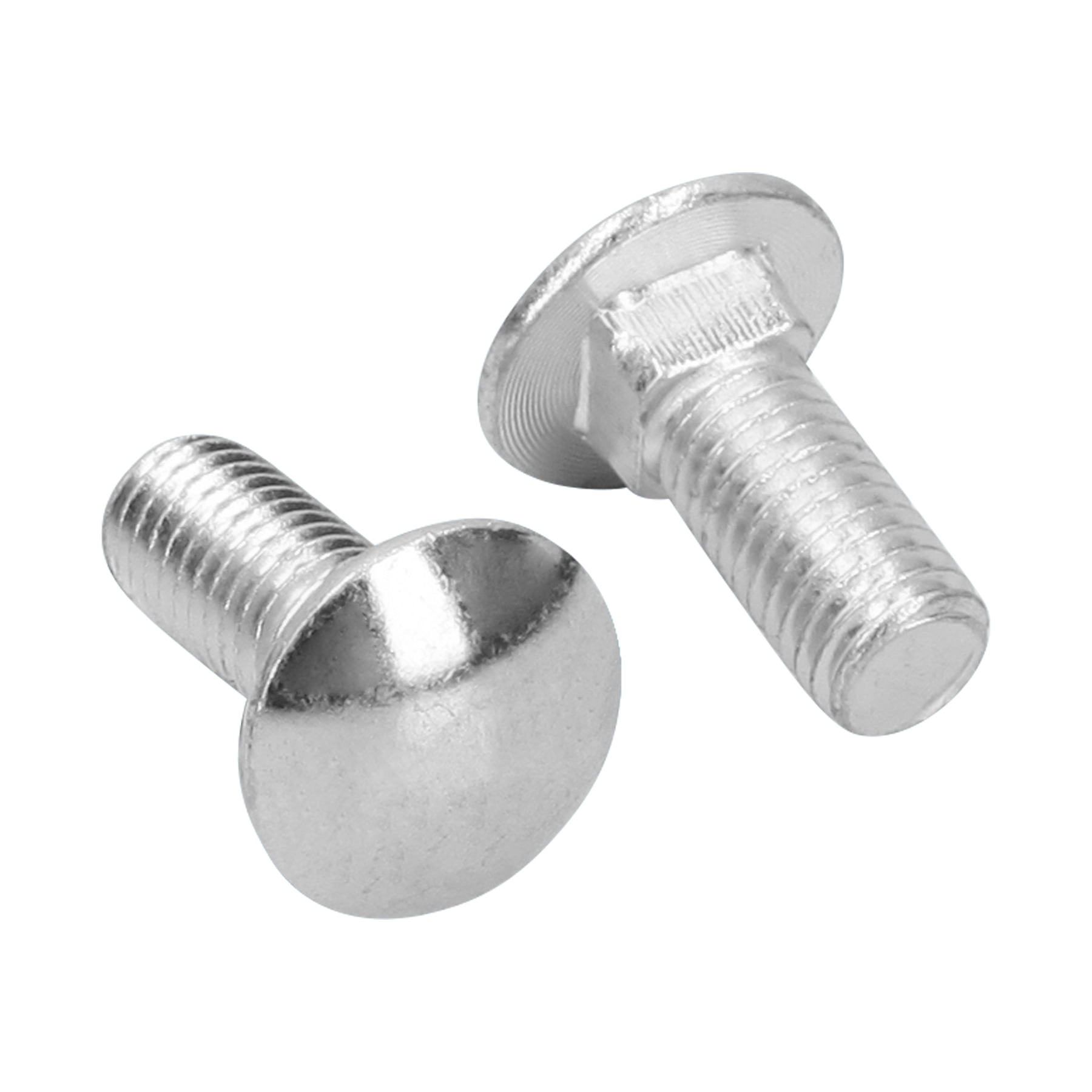 Tornillo tipo coche, galvanizado, 1/2 X 1-1/4", 40 piezas