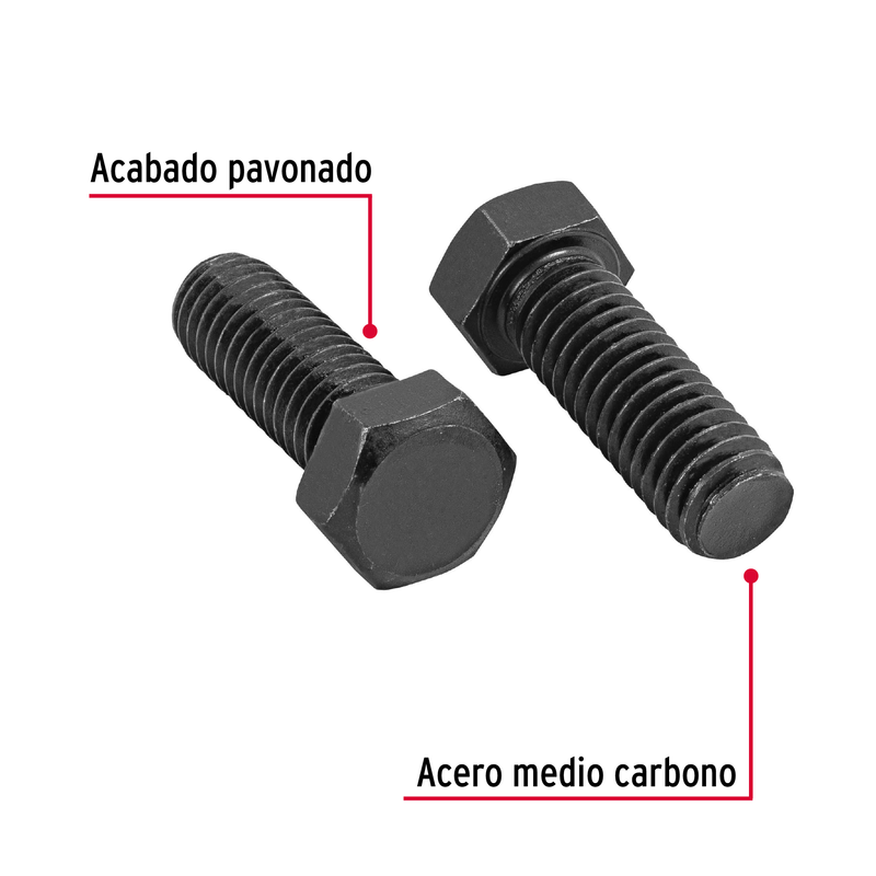Tornillo Grado 5, 7/16 X 1-1/4", 50 piezas