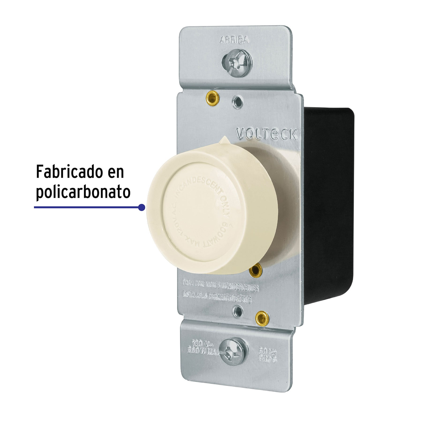 Atenuador de luz rotativo, línea Standard