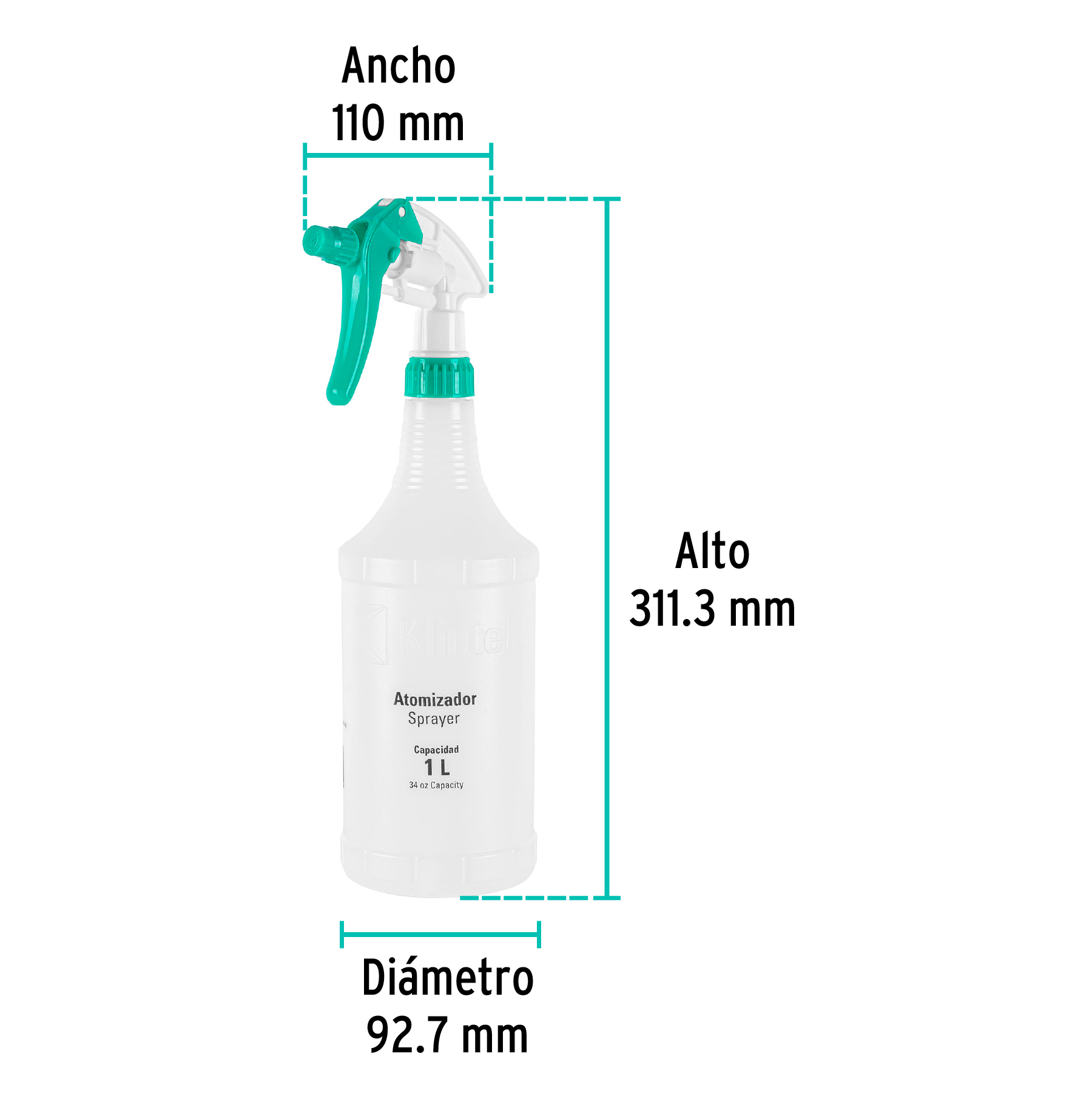 Atomizador de 1 litro