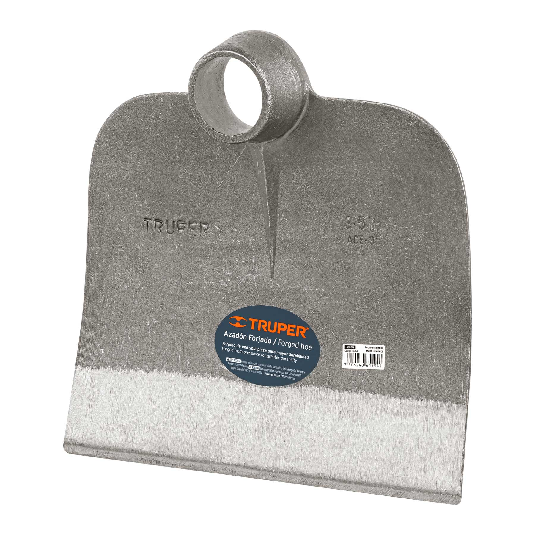 Azadón Centroamericano, sin mango, 3.5 lbs