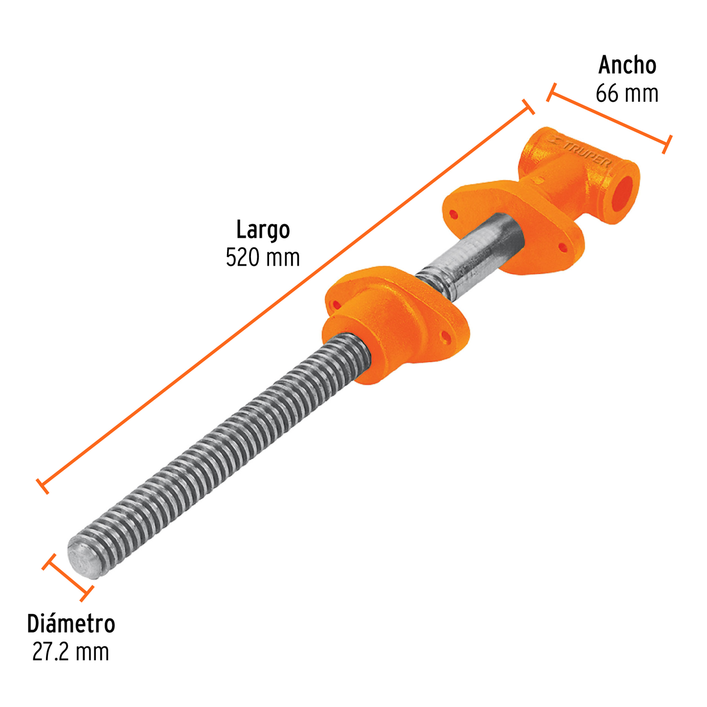 Tornillo de carpintero, 16"