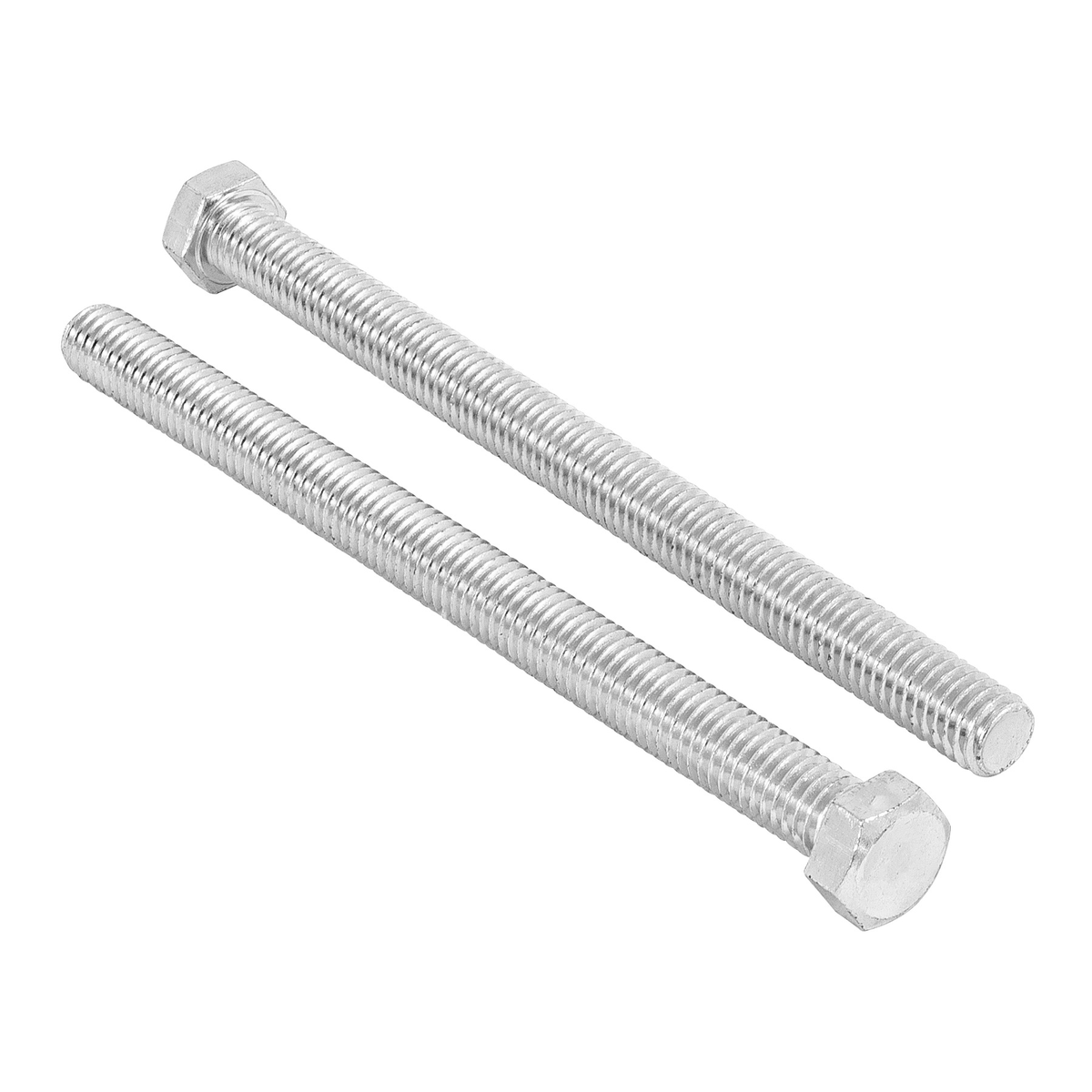 Tornillo acero galvanizado tipo máquina, 7/16X6", 10 pzas