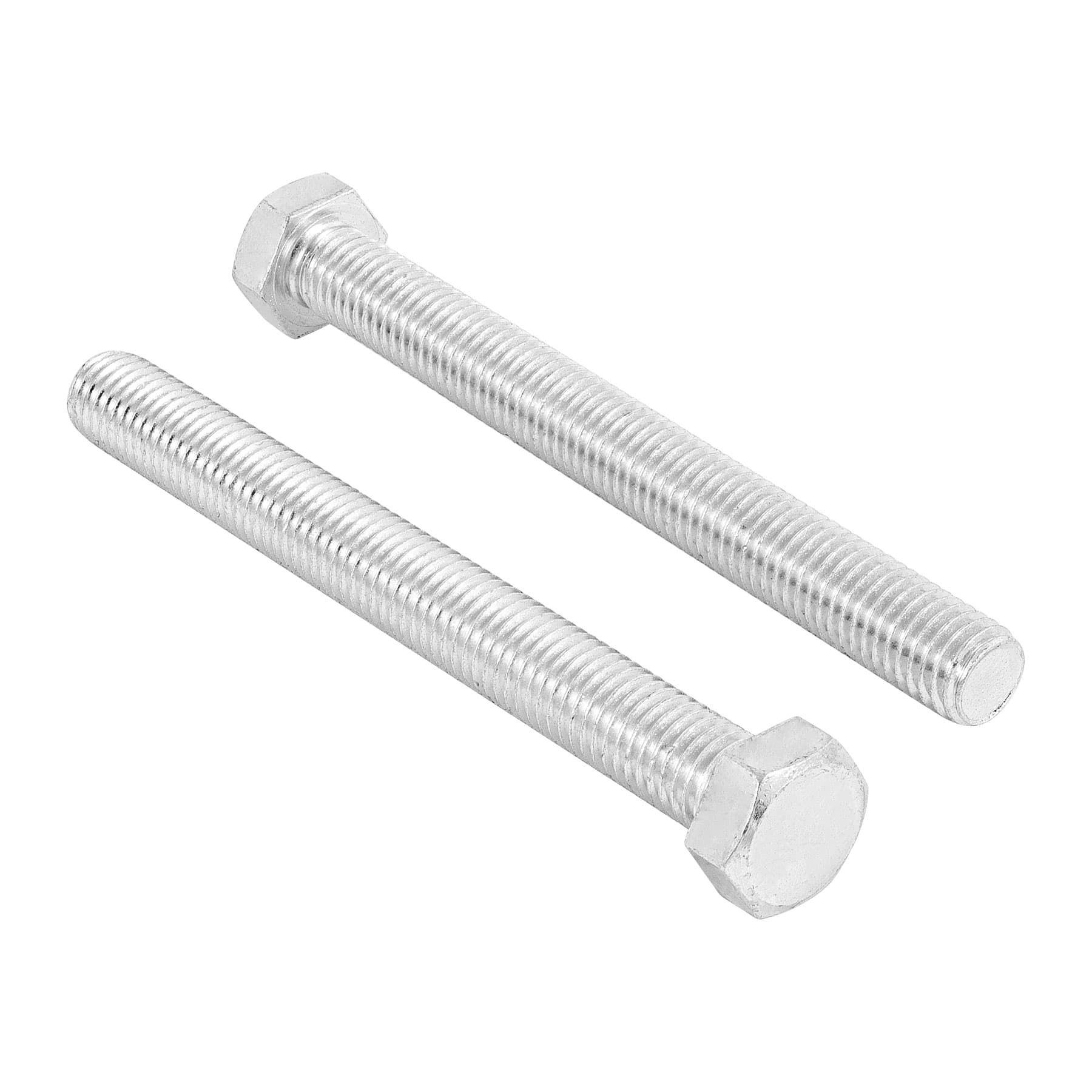 Tornillo acero galvanizado tipo máquina, 5/8X6", 4 pzas