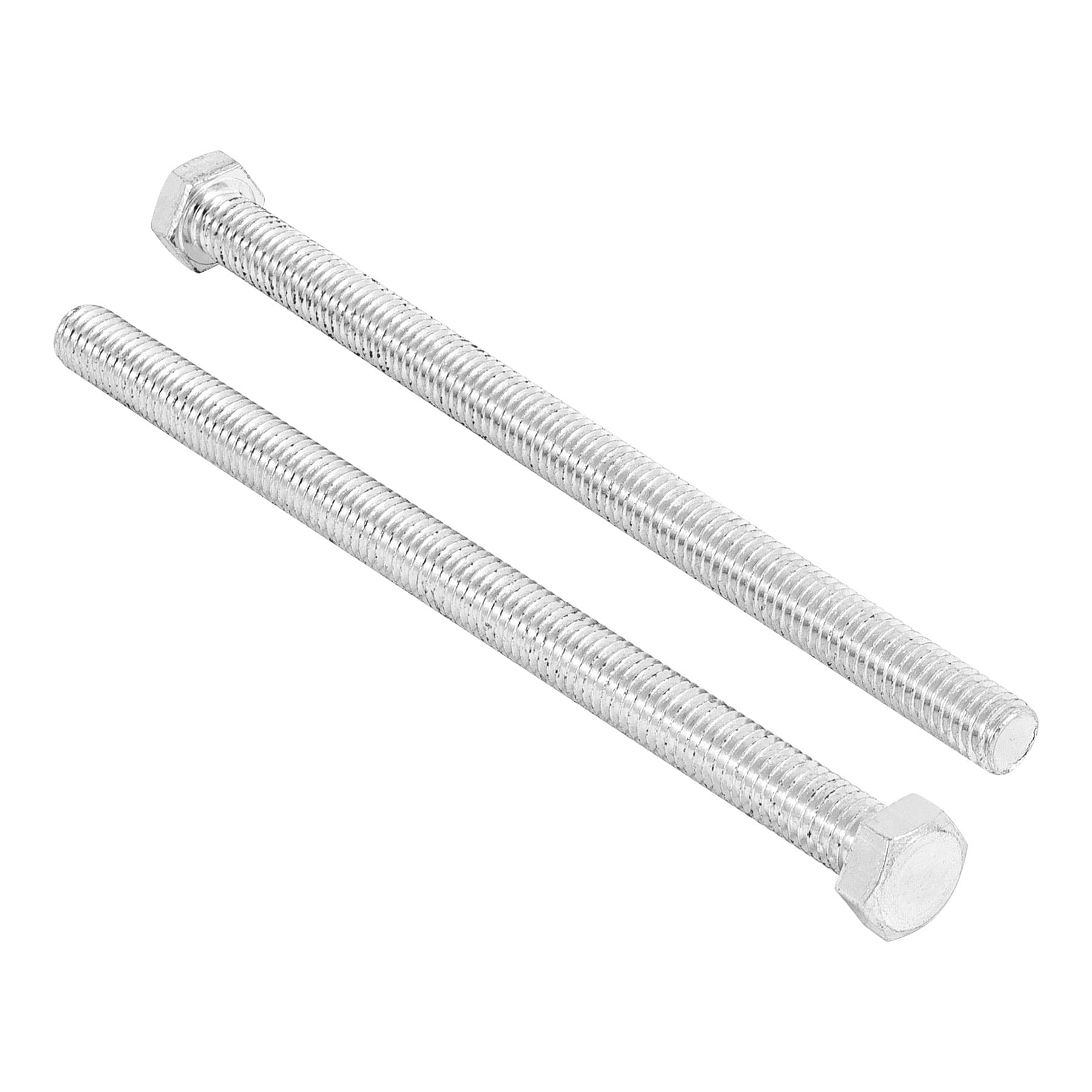 Tornillo acero galvanizado tipo máquina, 3/8X6", 15 pzas